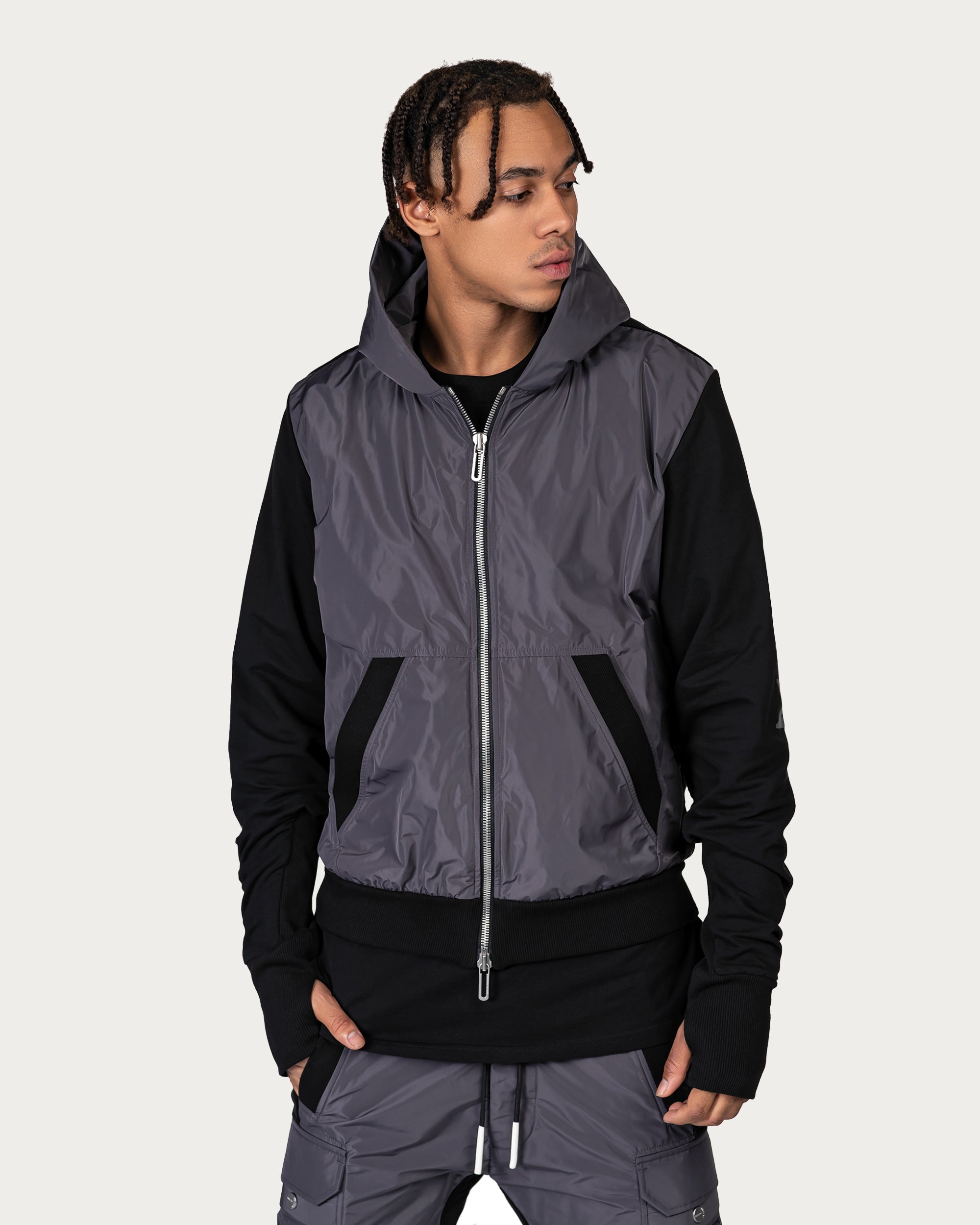 Bluza zapinana na zamek - H14425