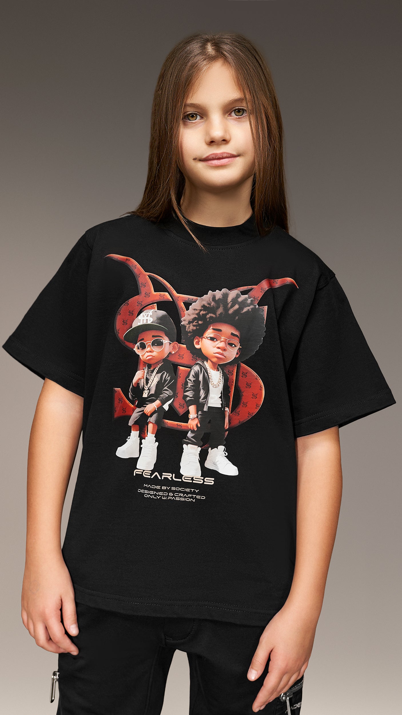 Tricou "Fearless" - T37014