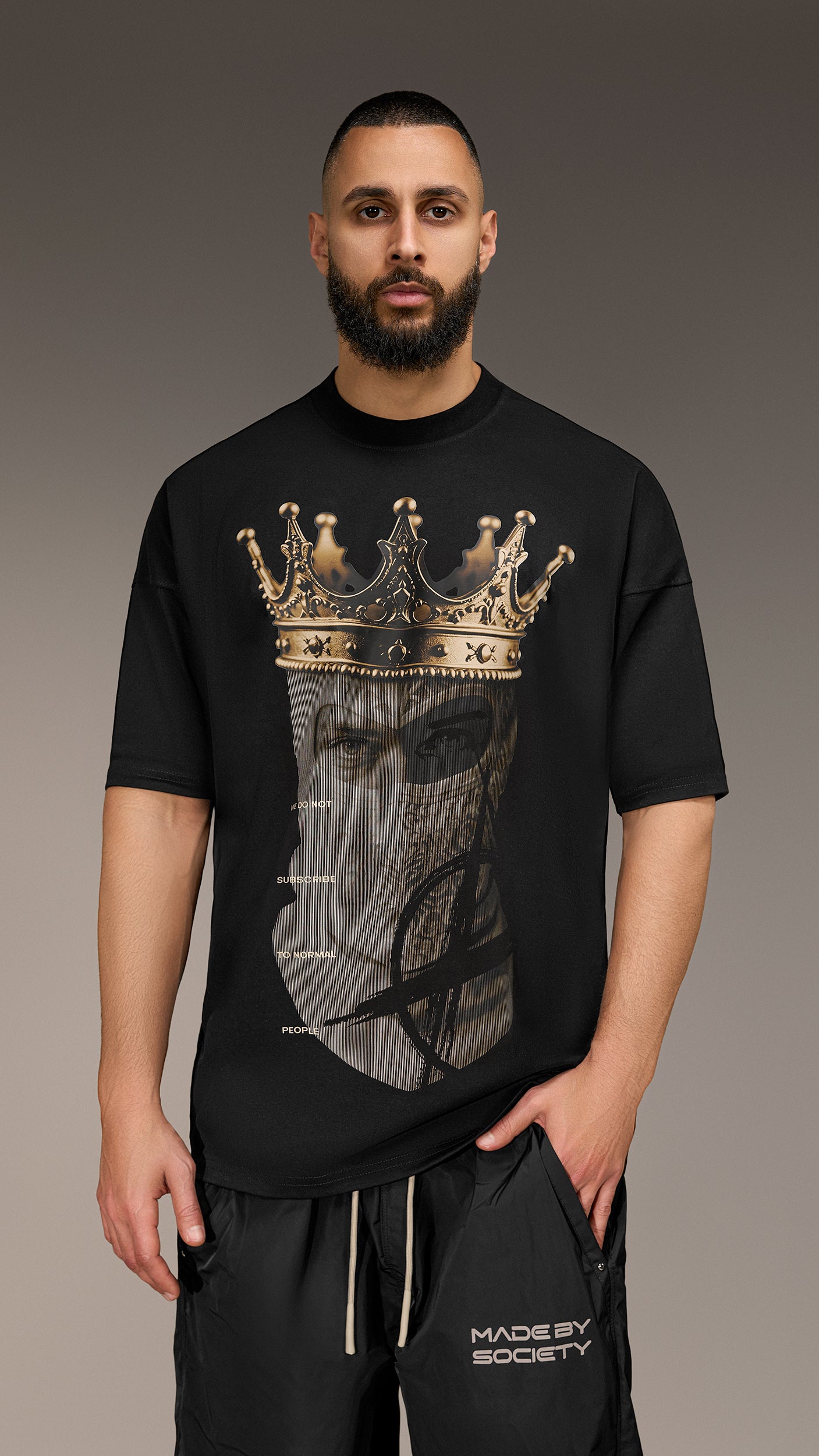 T-shirt Crowned Rebel – T16093
