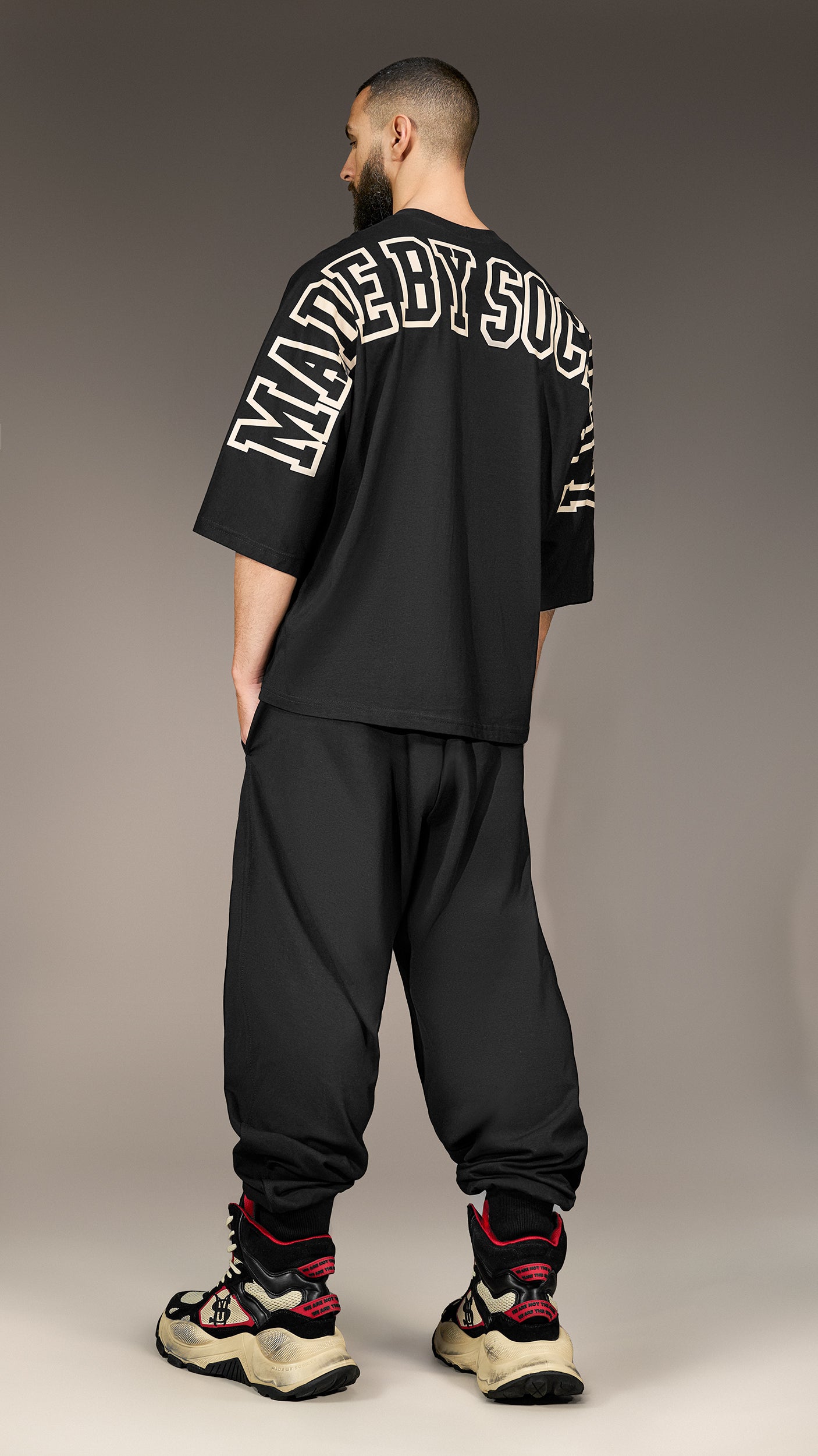 Oversize'owy t-shirt Made by Society - T15585