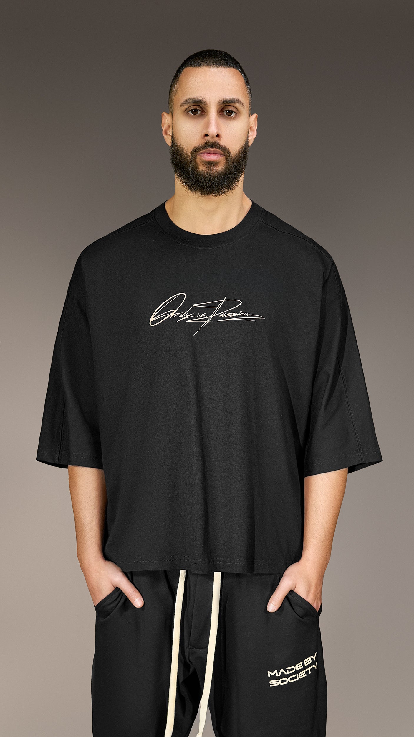 Oversize'owy t-shirt Made by Society - T15585