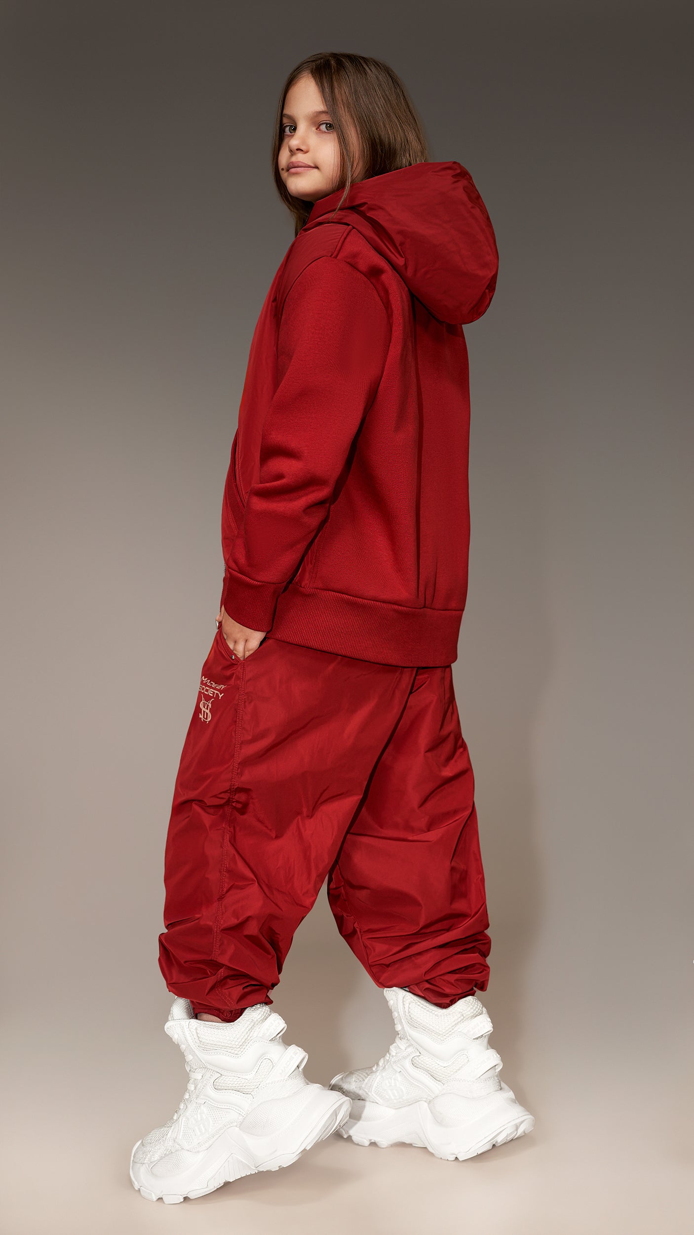 Bluza cu glugă și fermoar - H35034