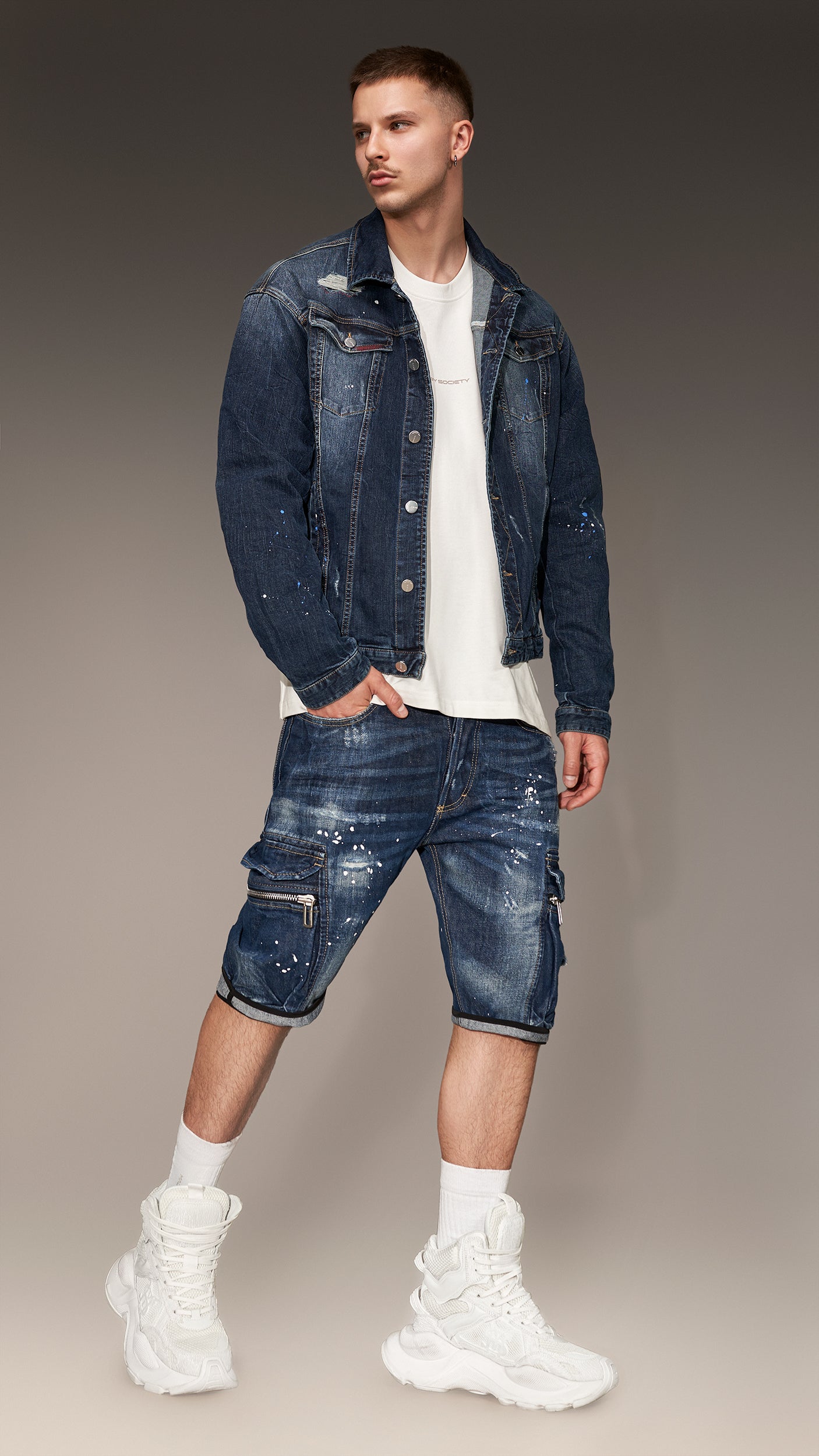 Bermude denim - P13199