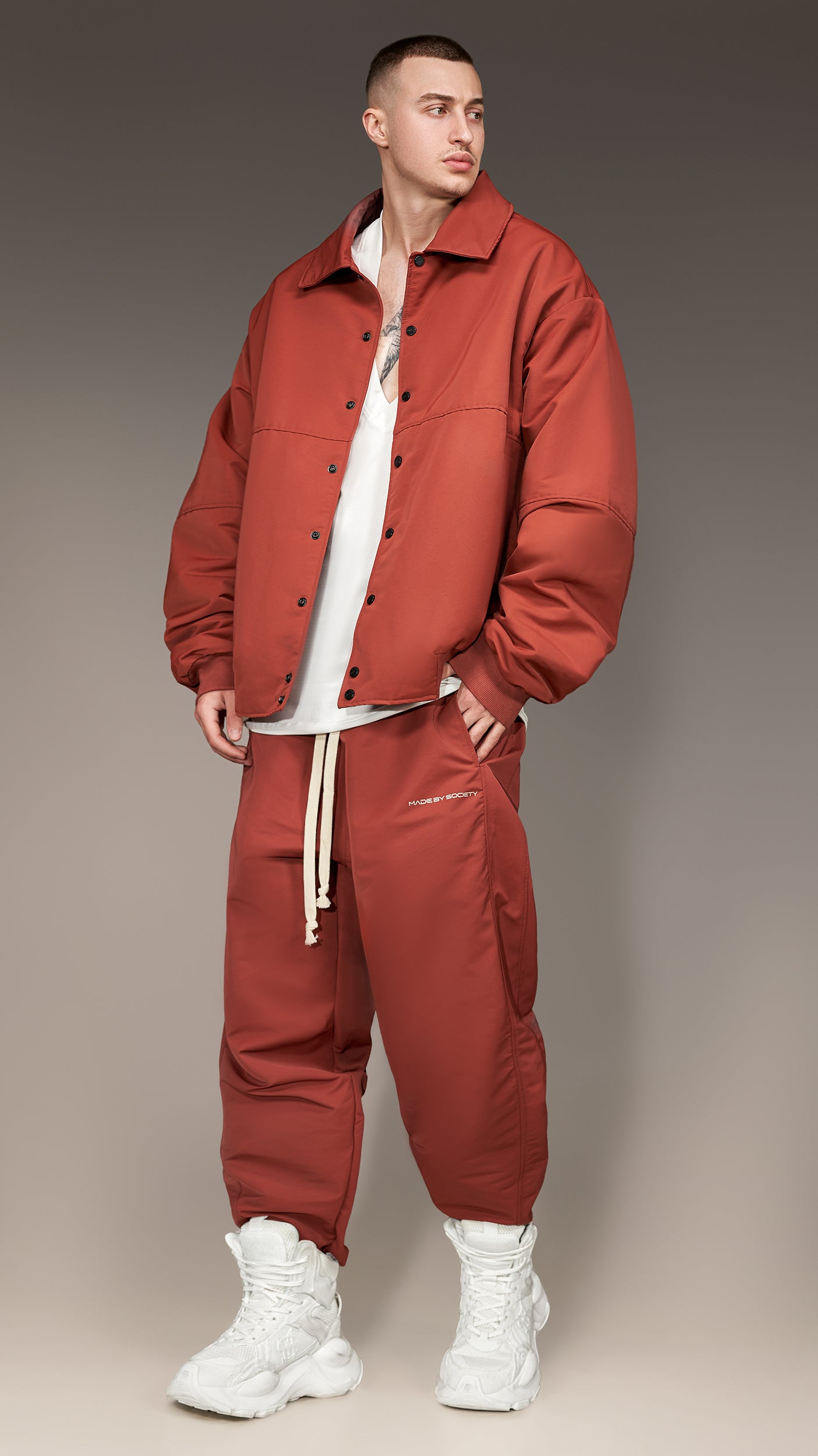 Spodnie Utility Terracotta