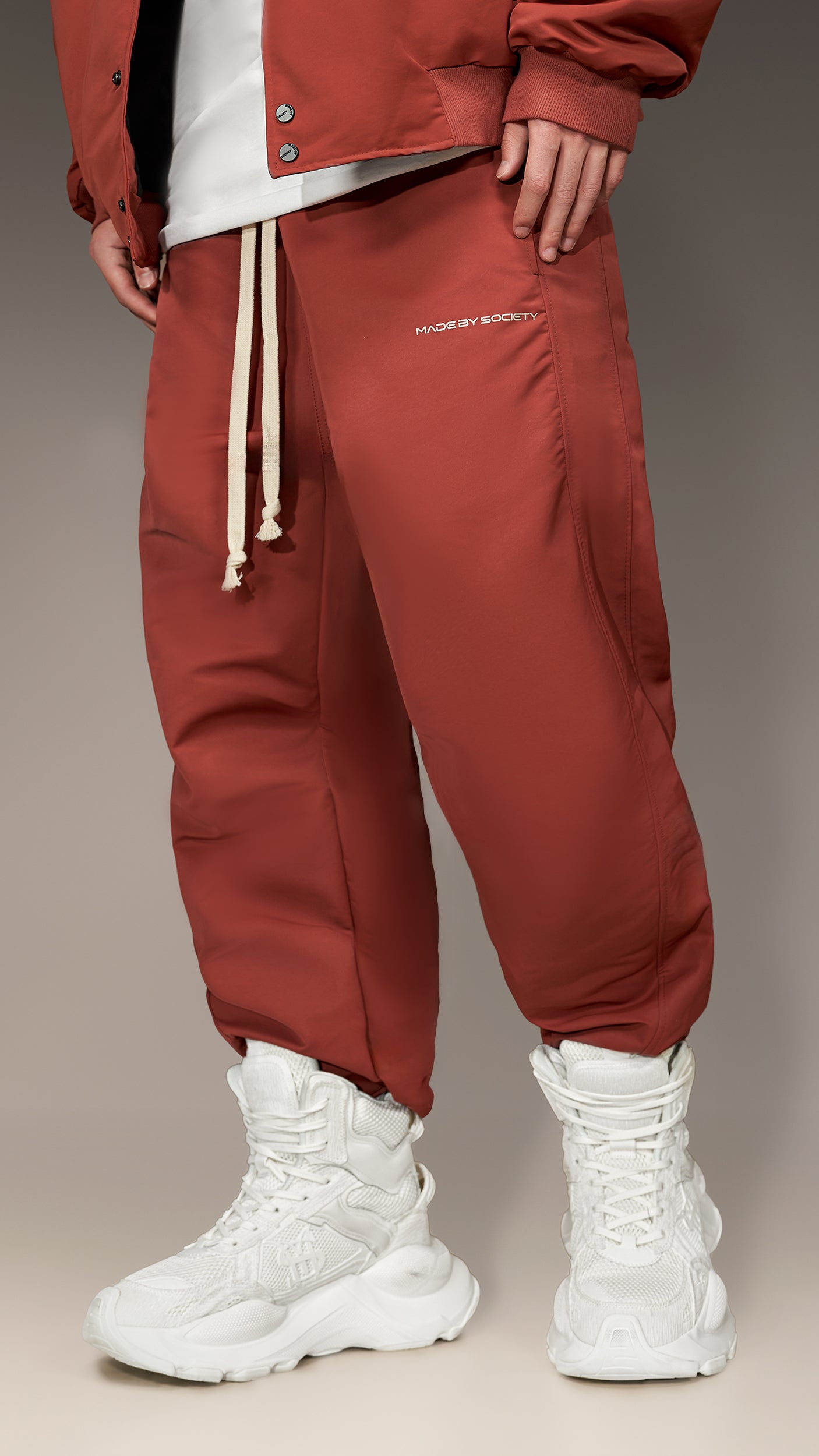 Spodnie Utility Terracotta