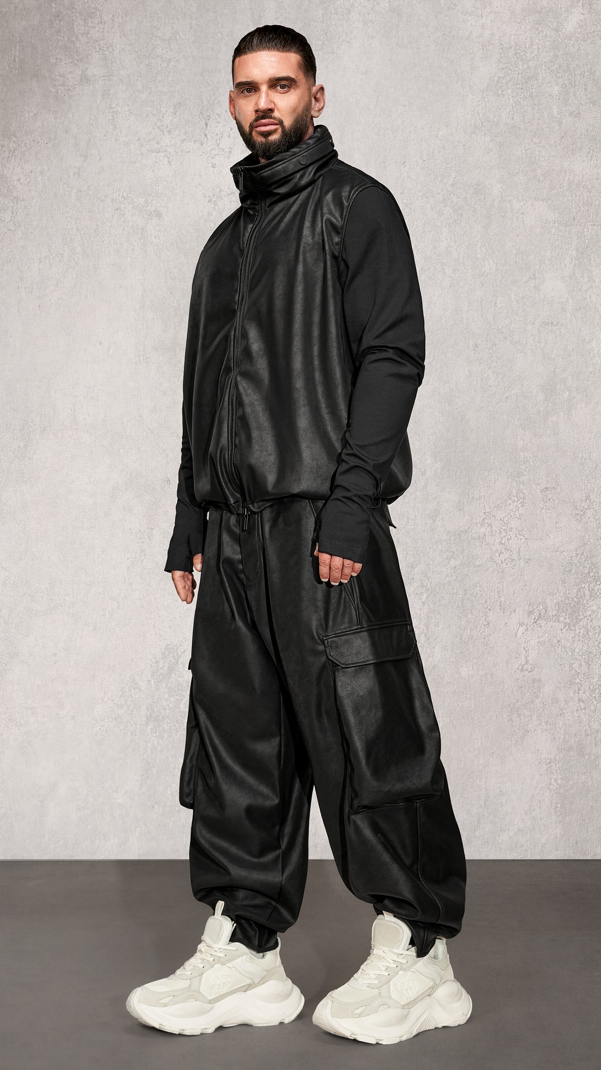 Bluza z kapturem Noir Ascend - H17815
