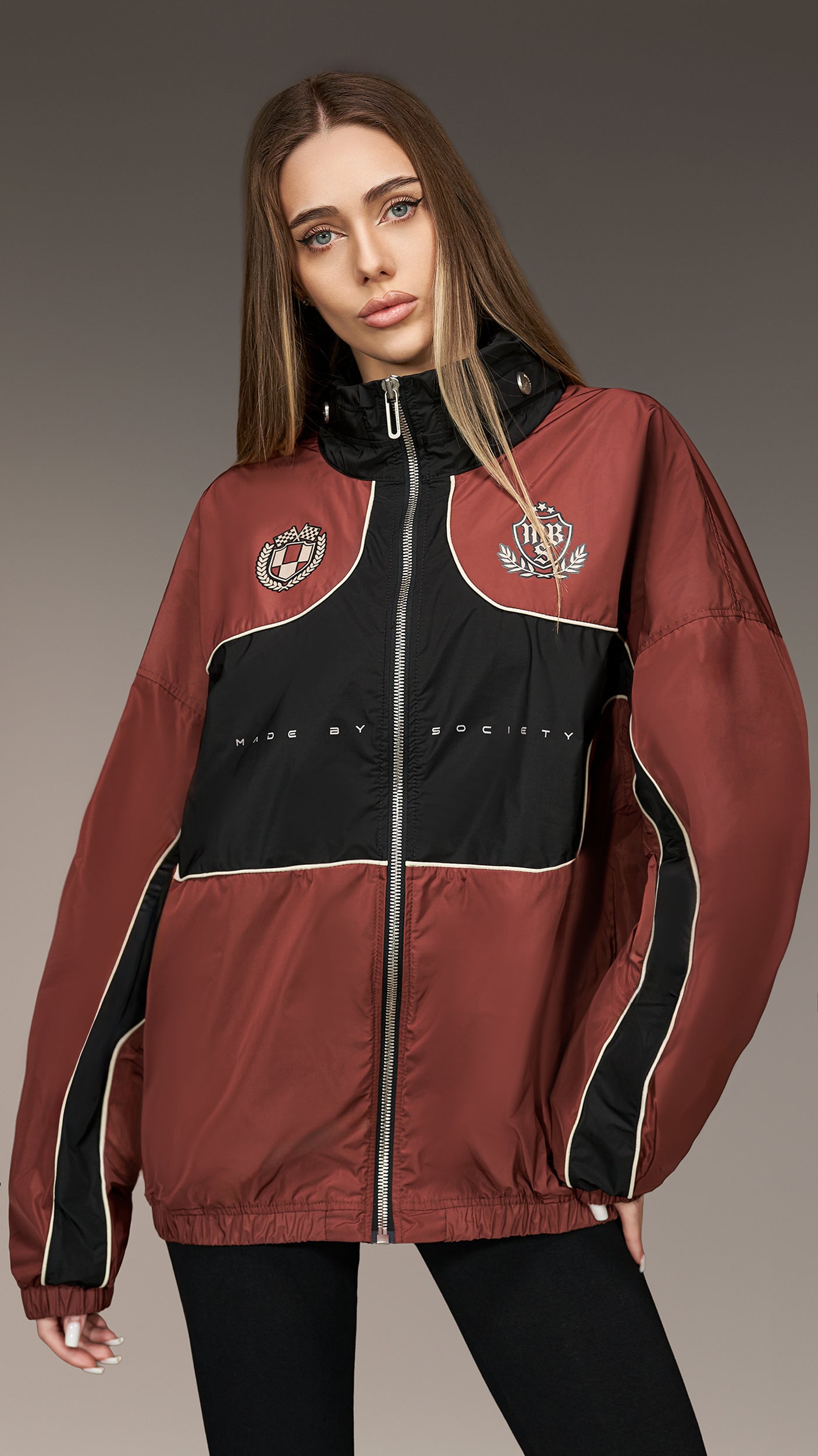 Bluza Burgundy Heritage Flow