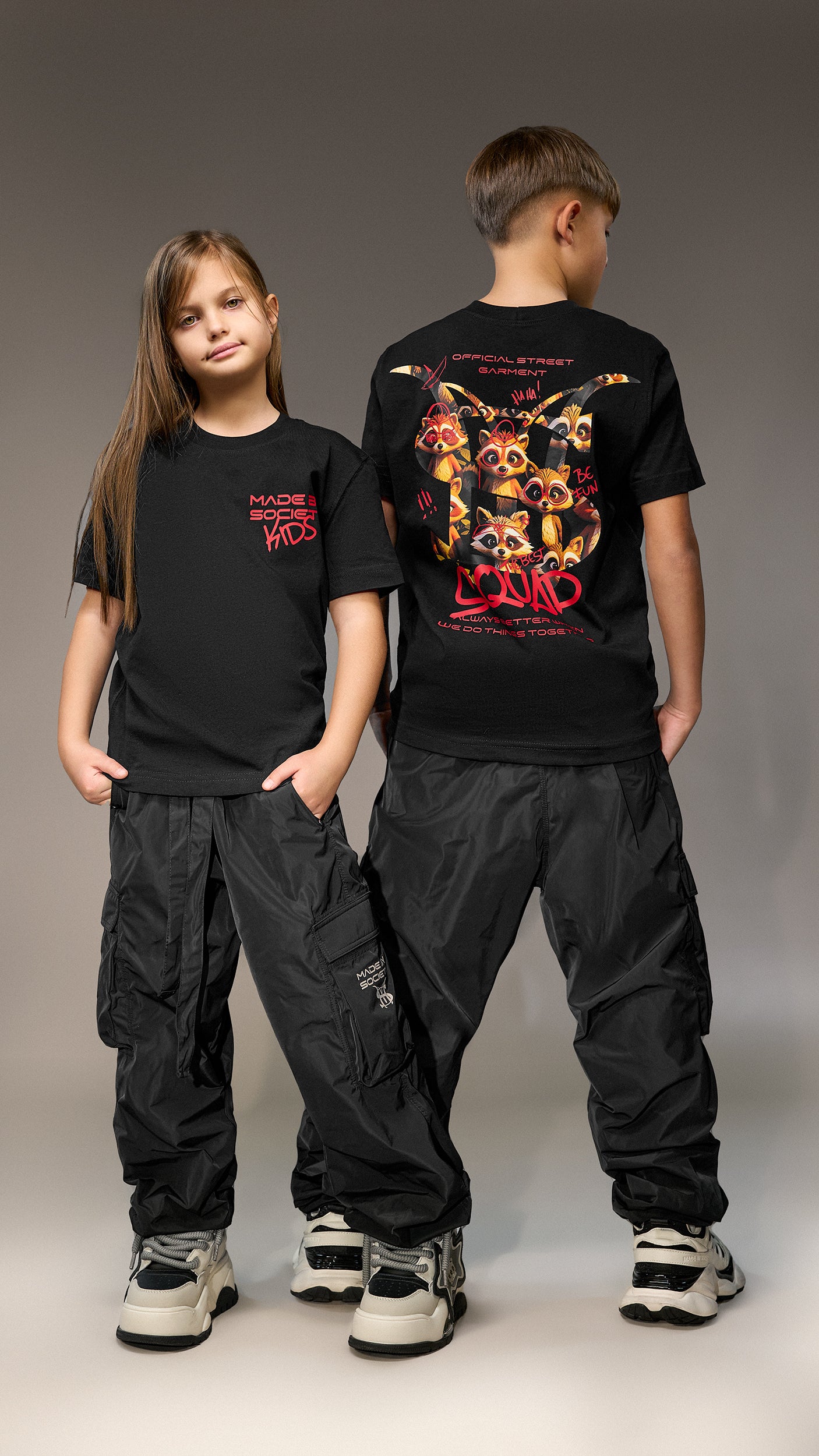 Koszulka "SQUAD" Made By Society - T35927