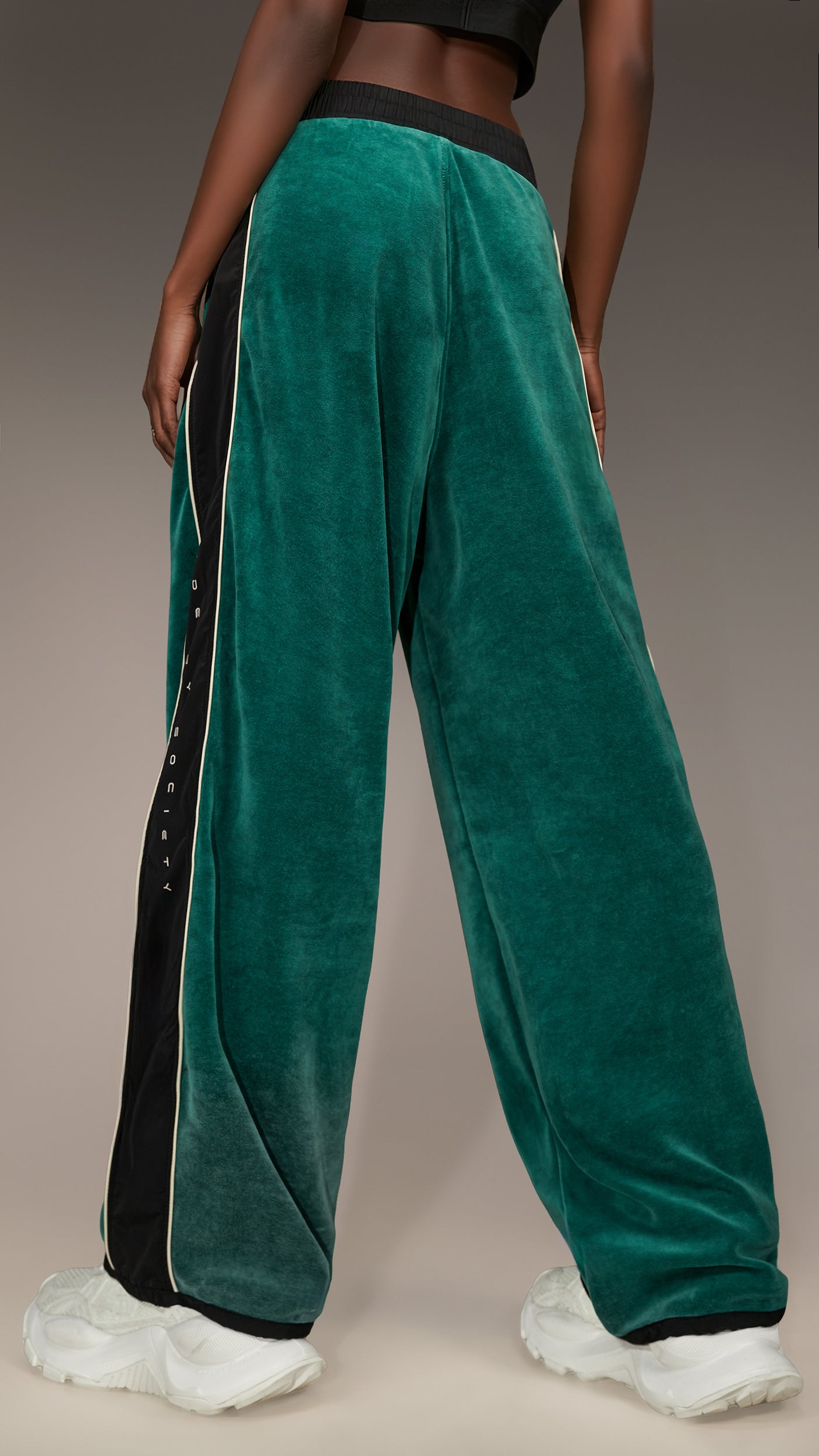 Spodnie Emerald Velvet Flow