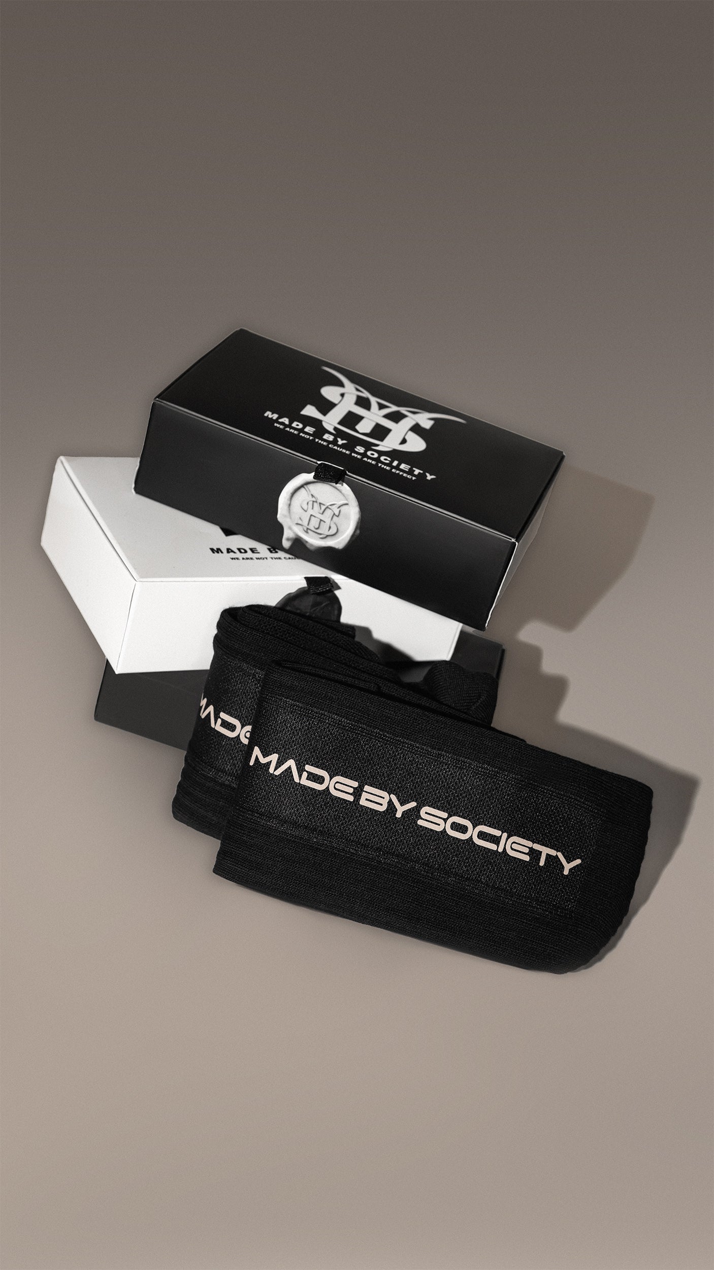 Czarne skarpety Made by Society - A12106