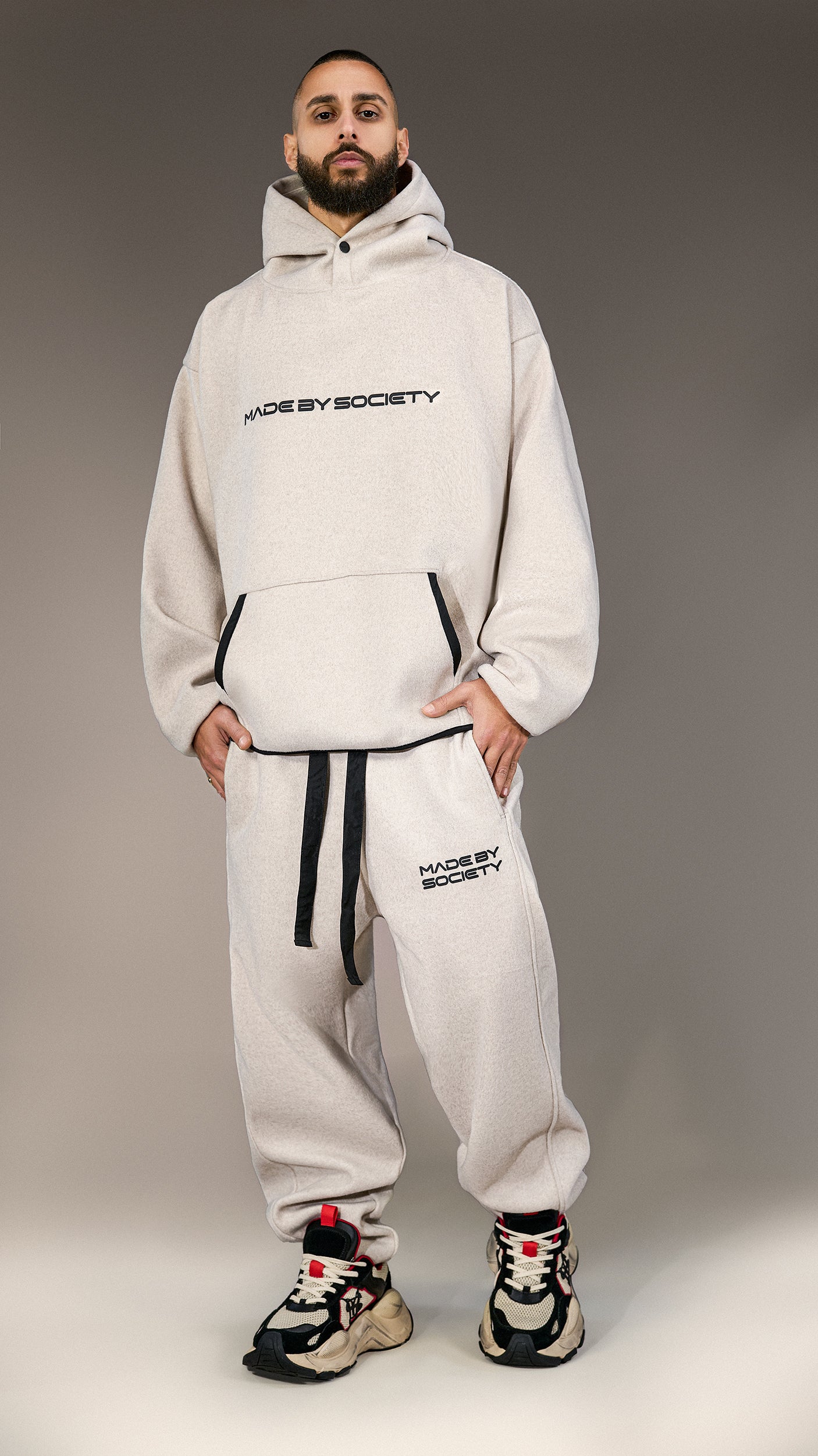 Pantaloni Jogger "Made by Society" - P15976