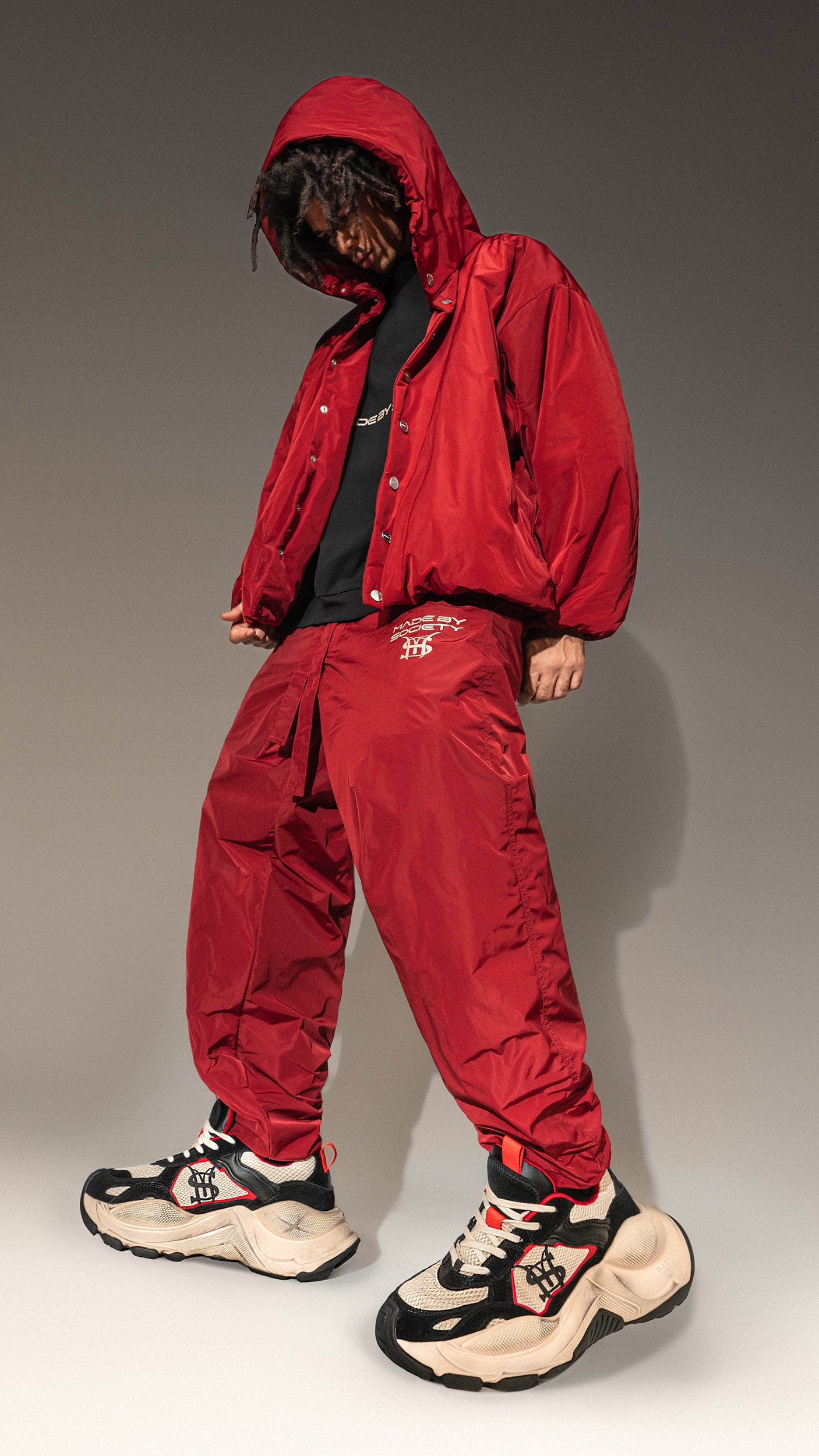 MBS 04 BEIGE/RED - I15930