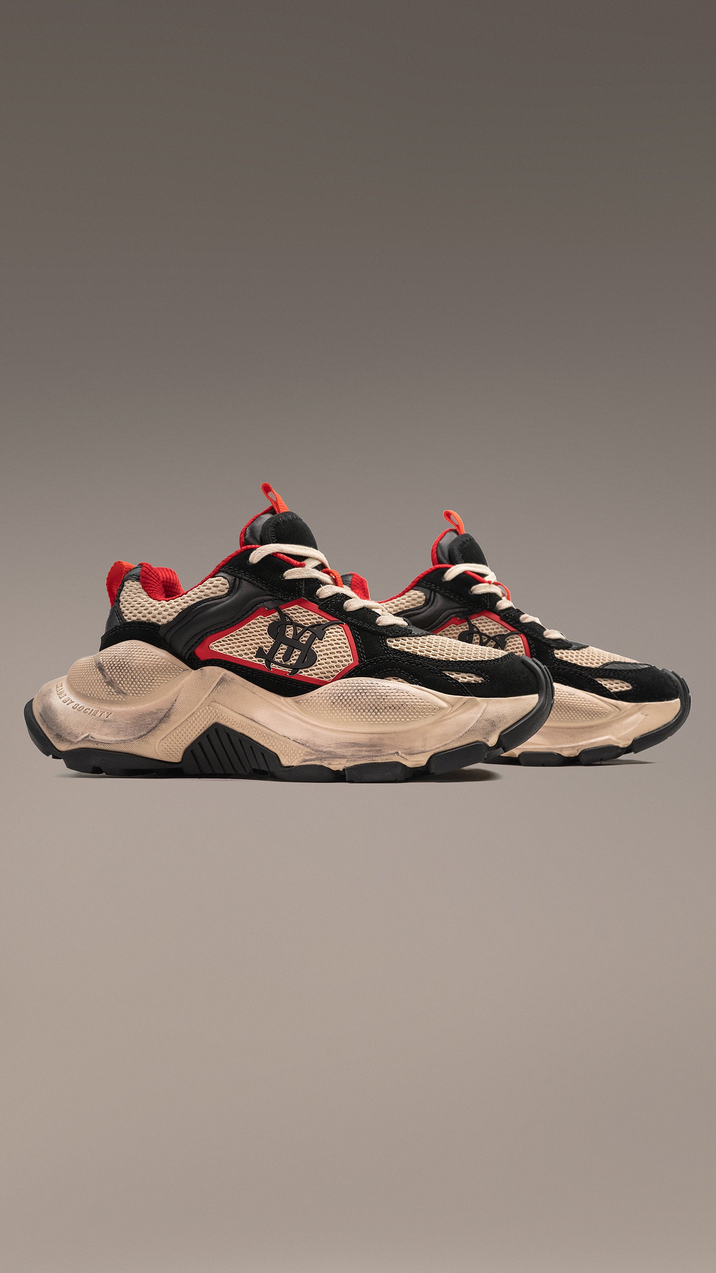 MBS 03 BEIGE RED M - I15930