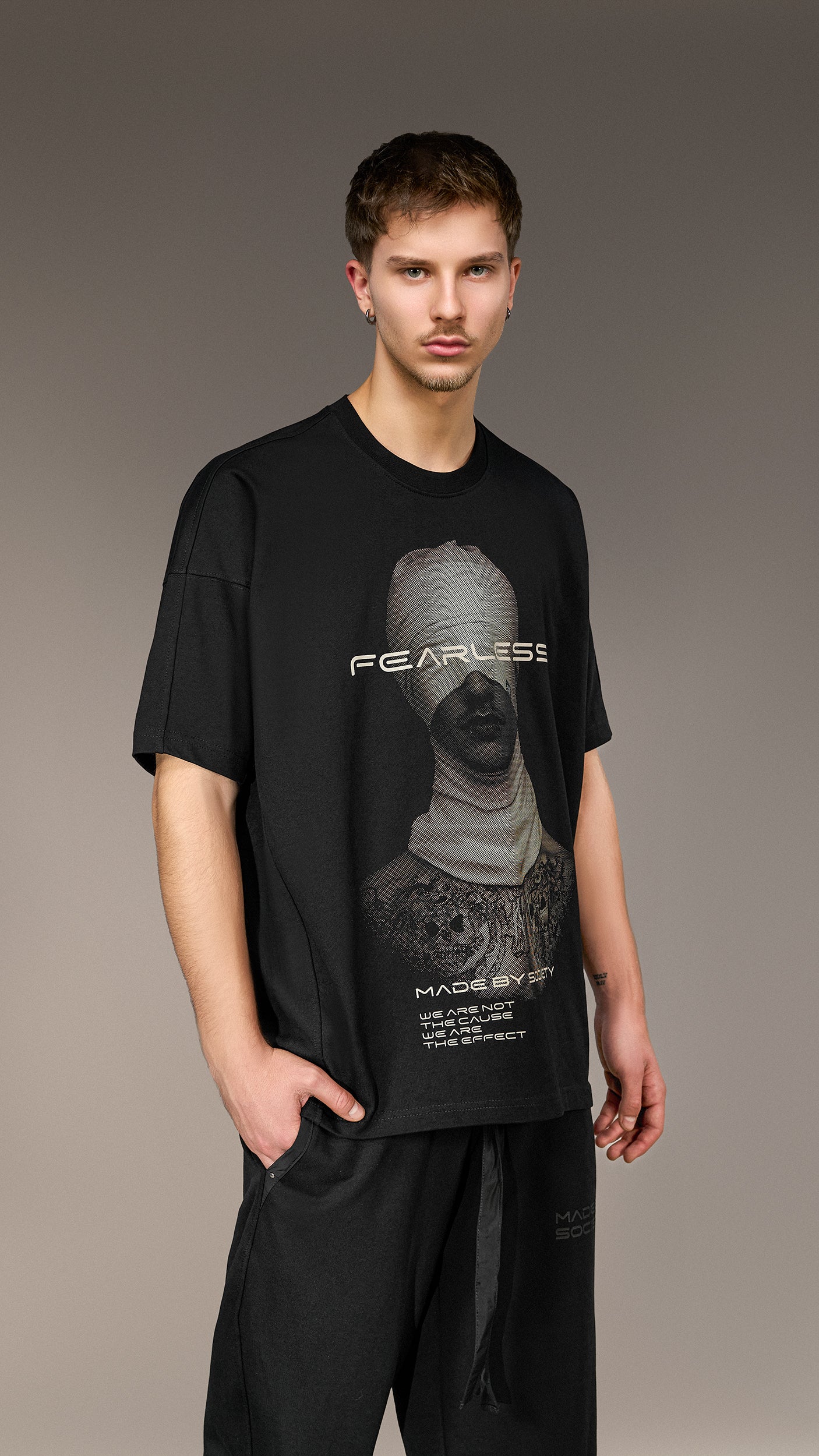 Koszulka „Fearless” Made by Society - T15778