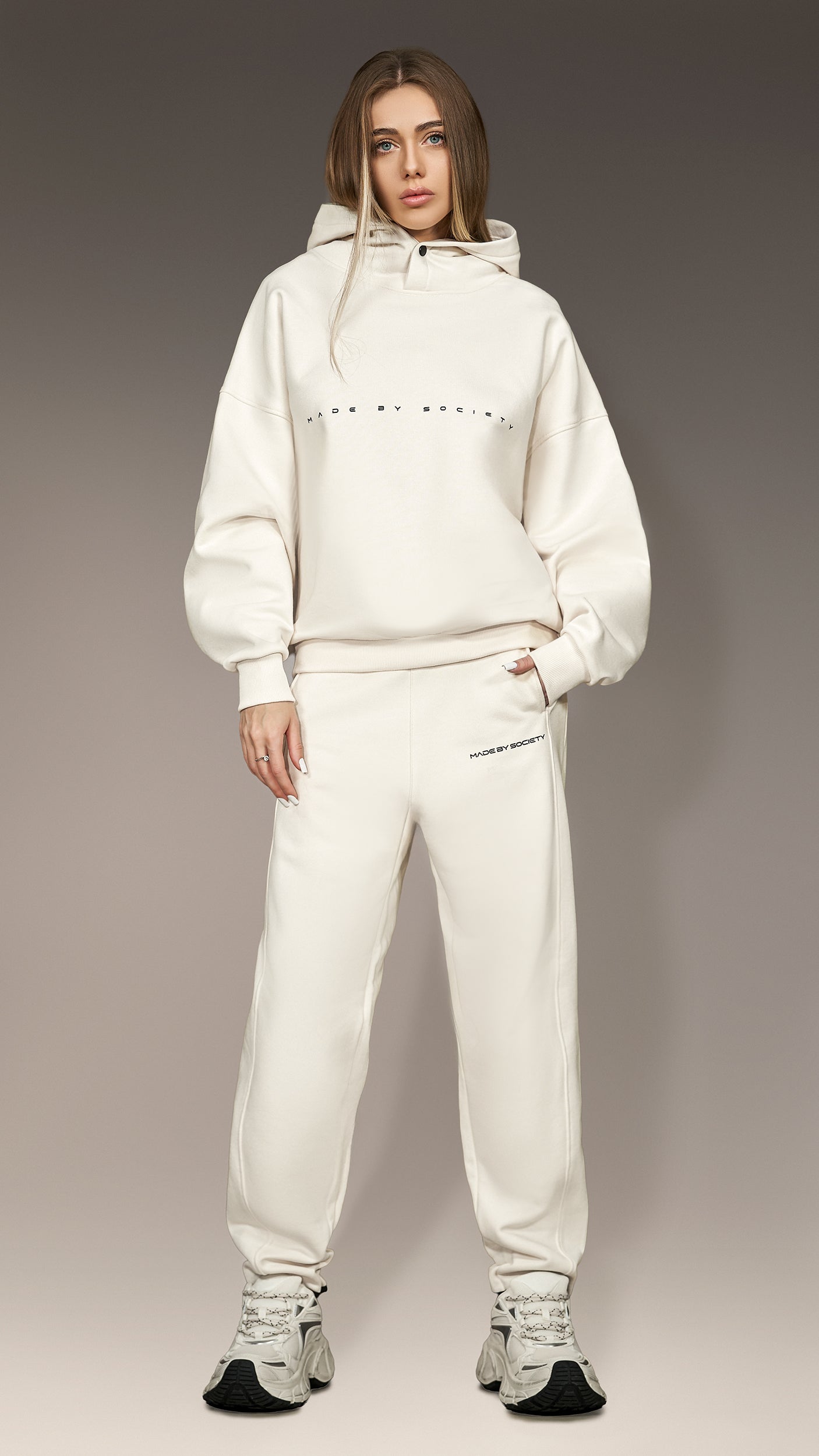 Bluza z kapturem Made by Society - H26839