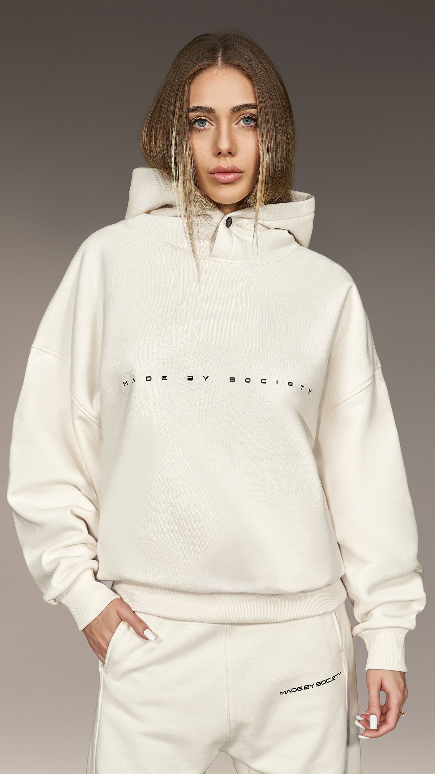 Bluza z kapturem Made by Society - H26839