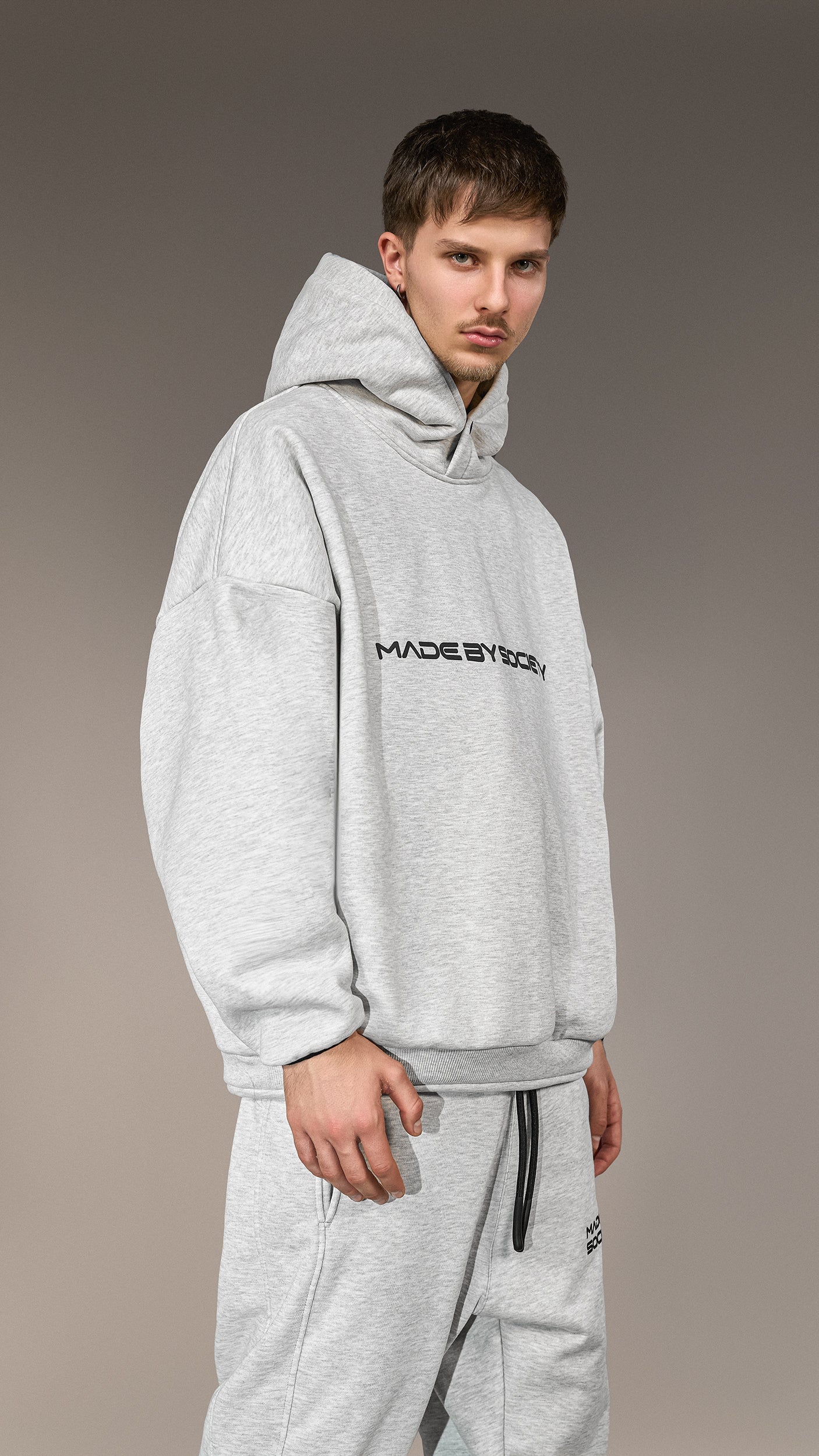 Hanorac Oversized  „Made by Society” - H15831