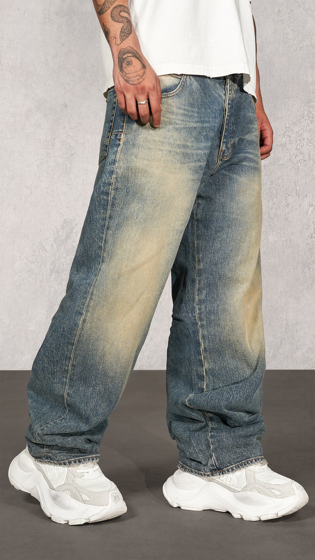 Jeansy CYBER-STATIC - P17159