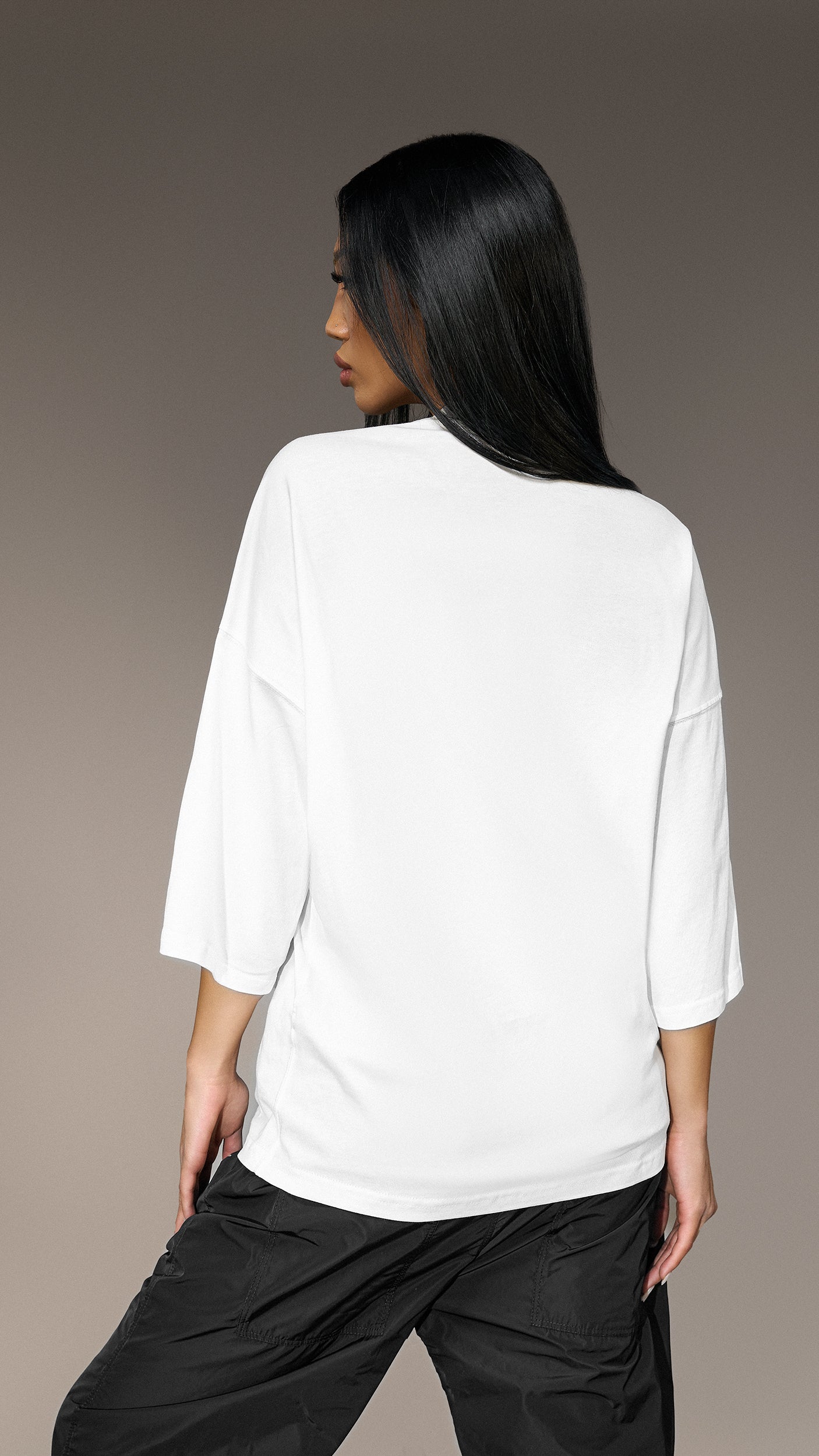 Oversized T-shirt "Made by Society" - T25844