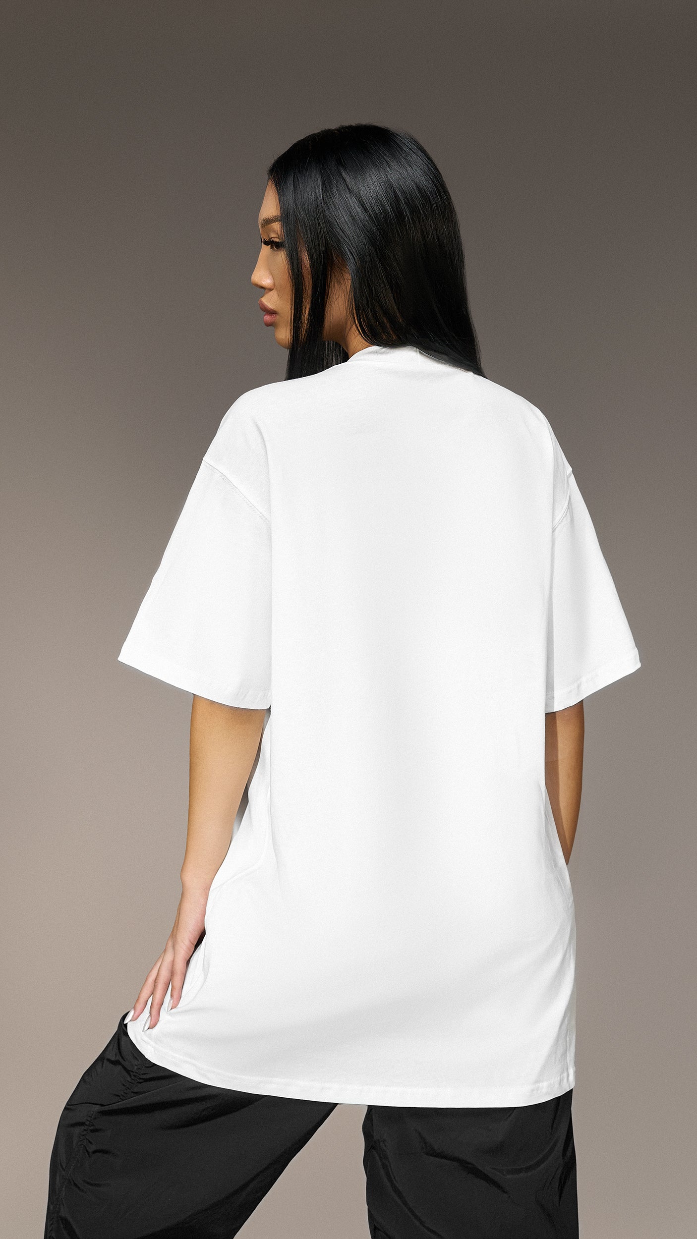 Oversized T-shirt "Made by Society" - T25845