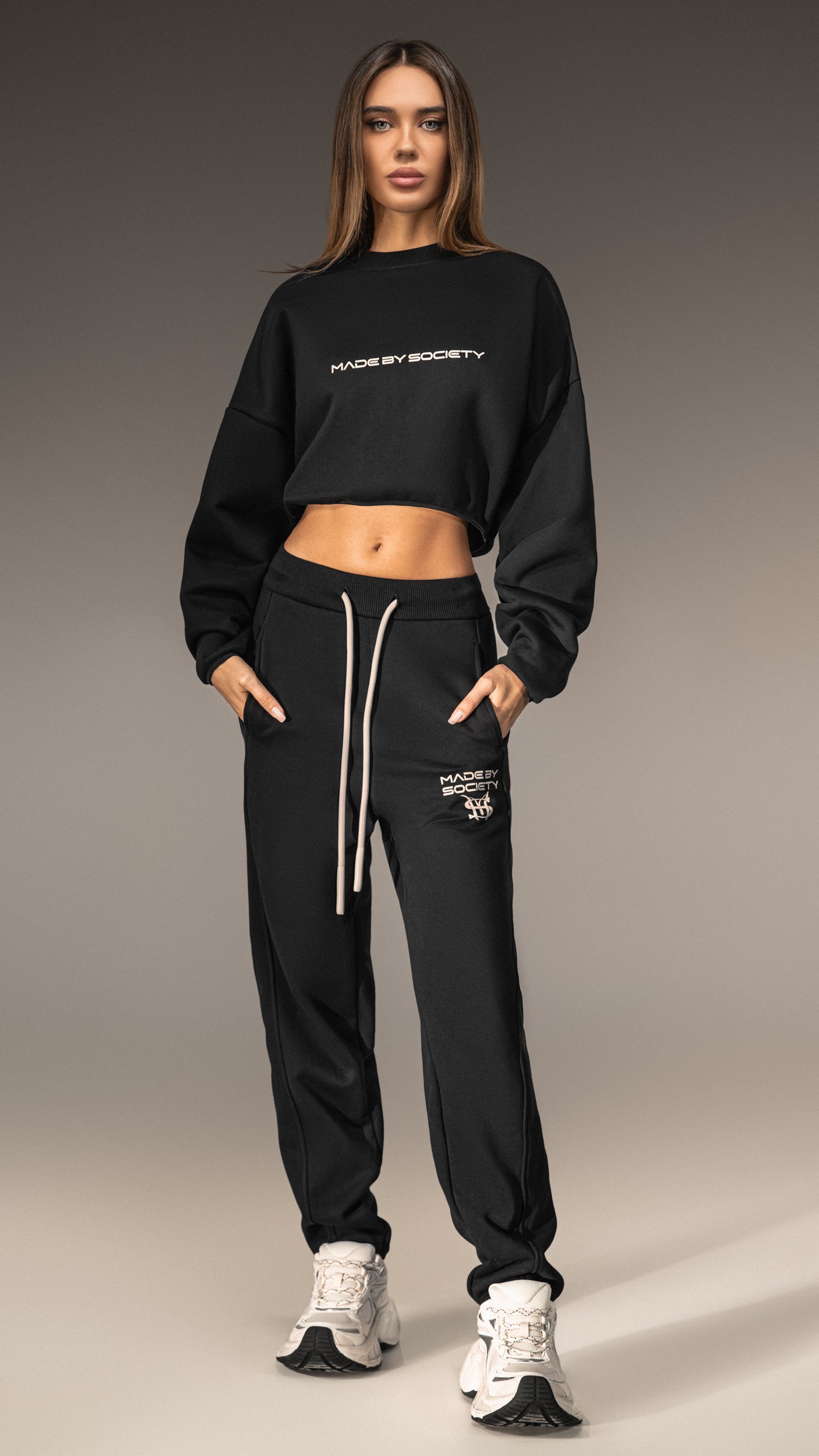 Crop hoodie Made by Society - H25734