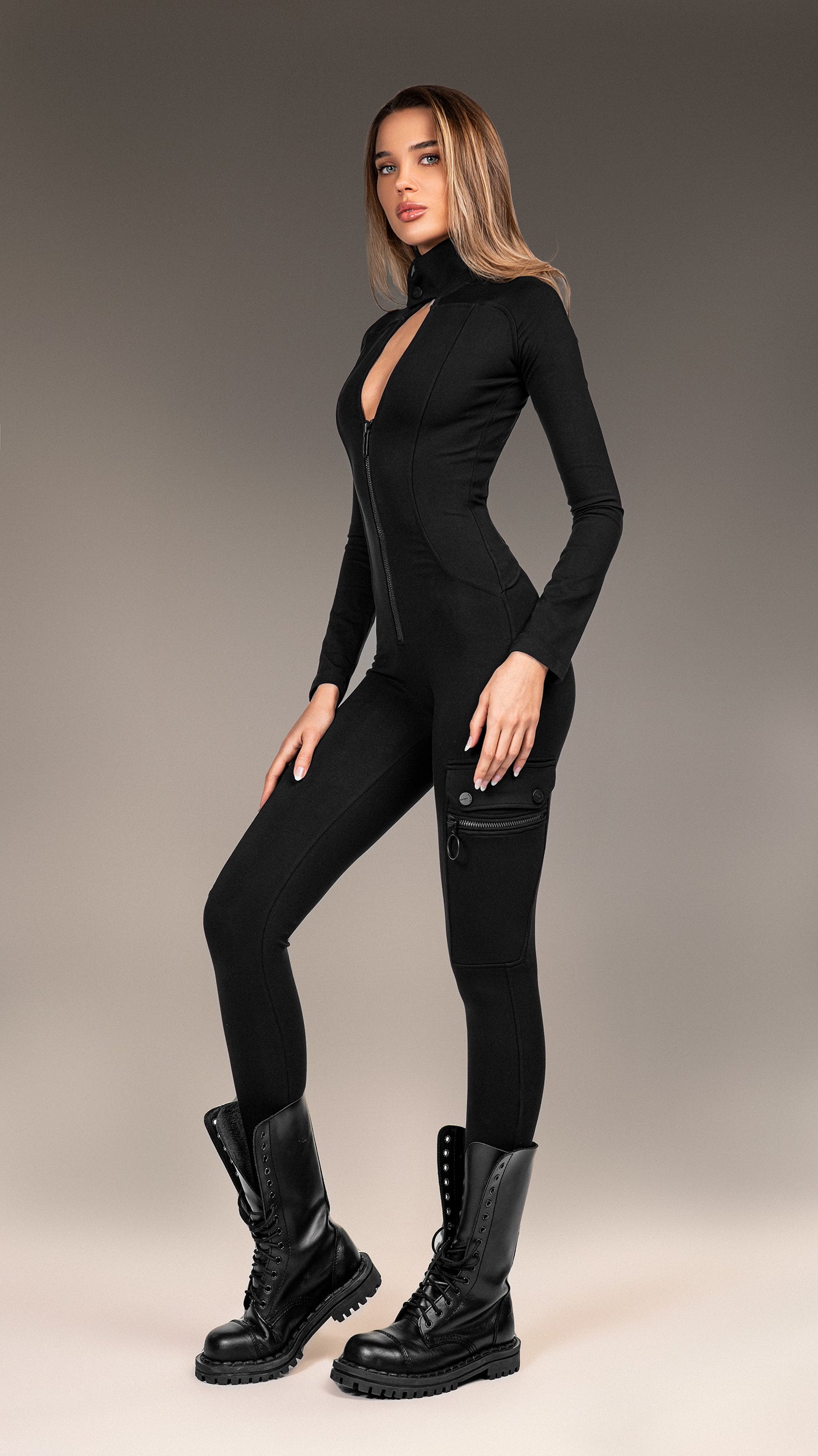 KOMBINEZON BODYCON - S25049