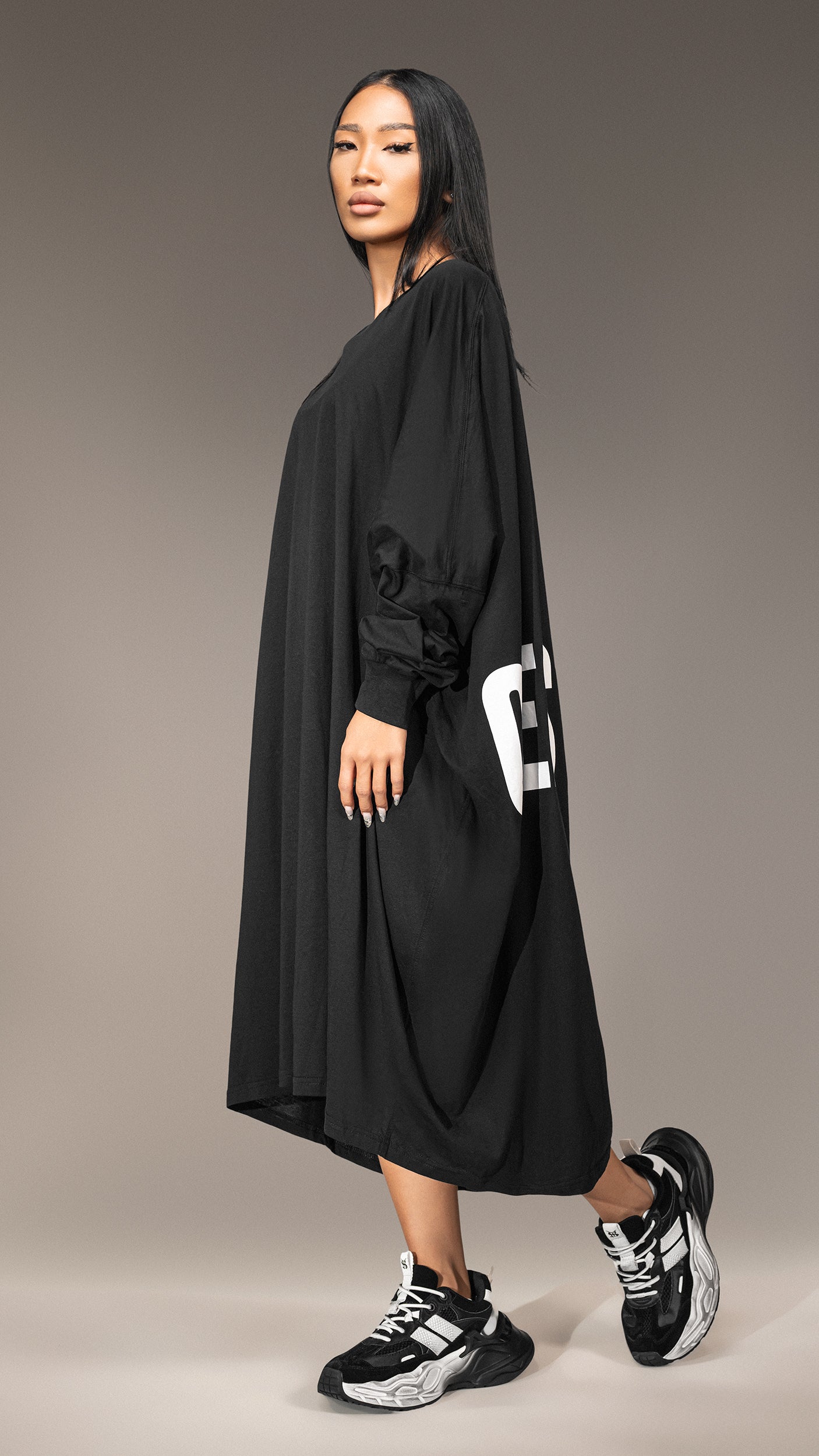 Oversize T-shirt "C'est la vie" - T25529