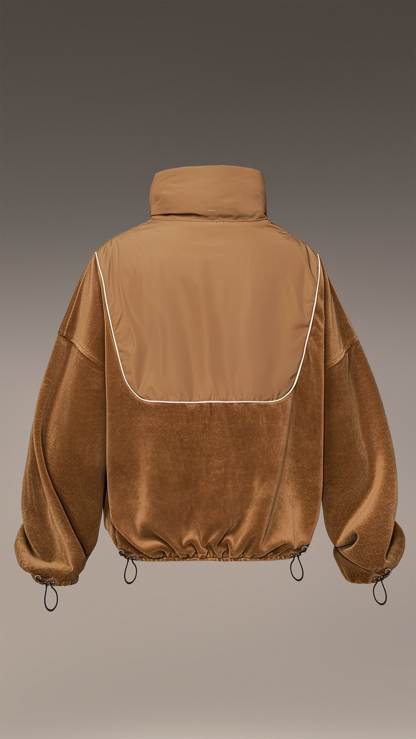 Bluza z kapturem z aksamitu - H26750