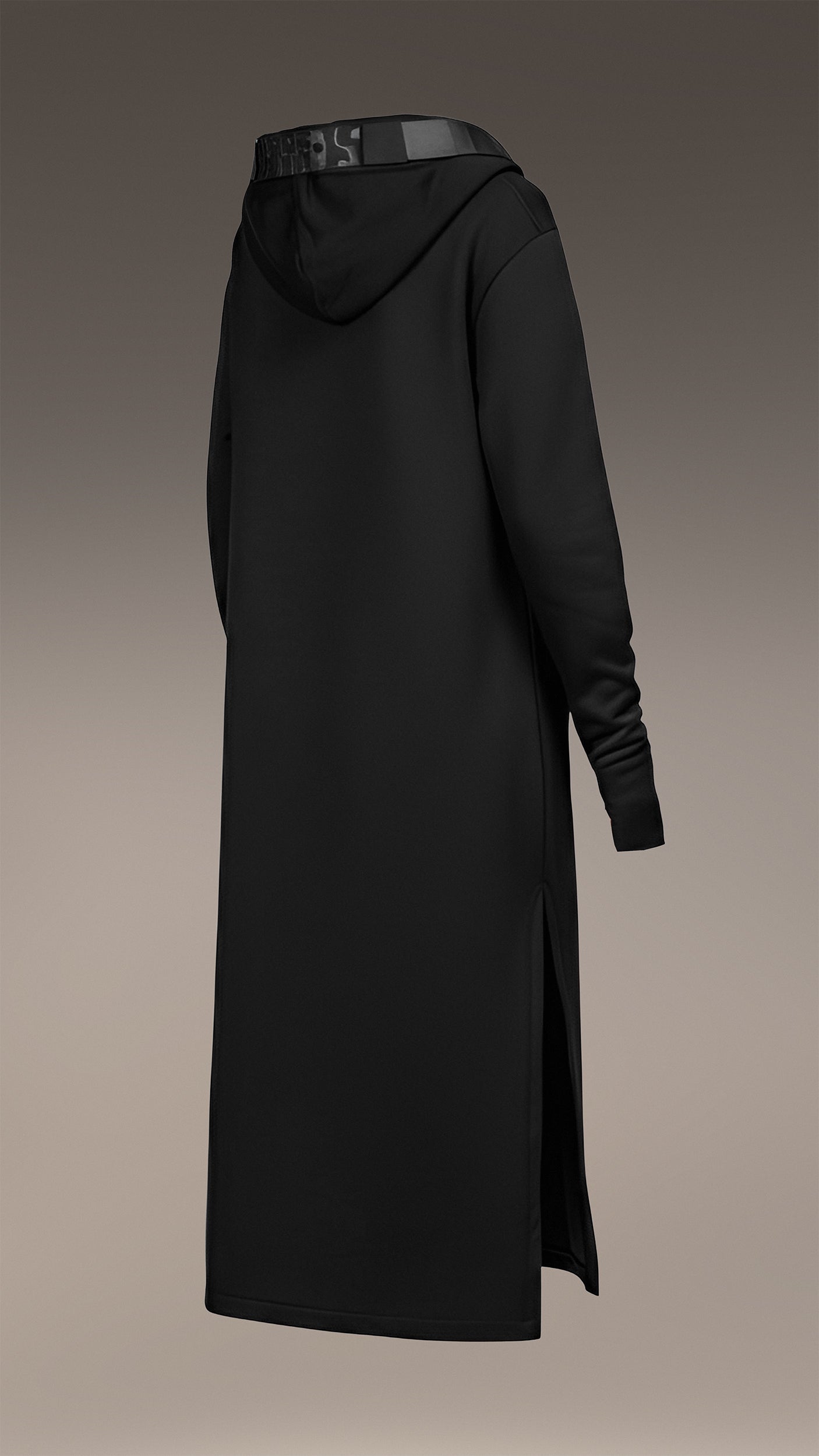 Długa bluza z kapturem - H24992