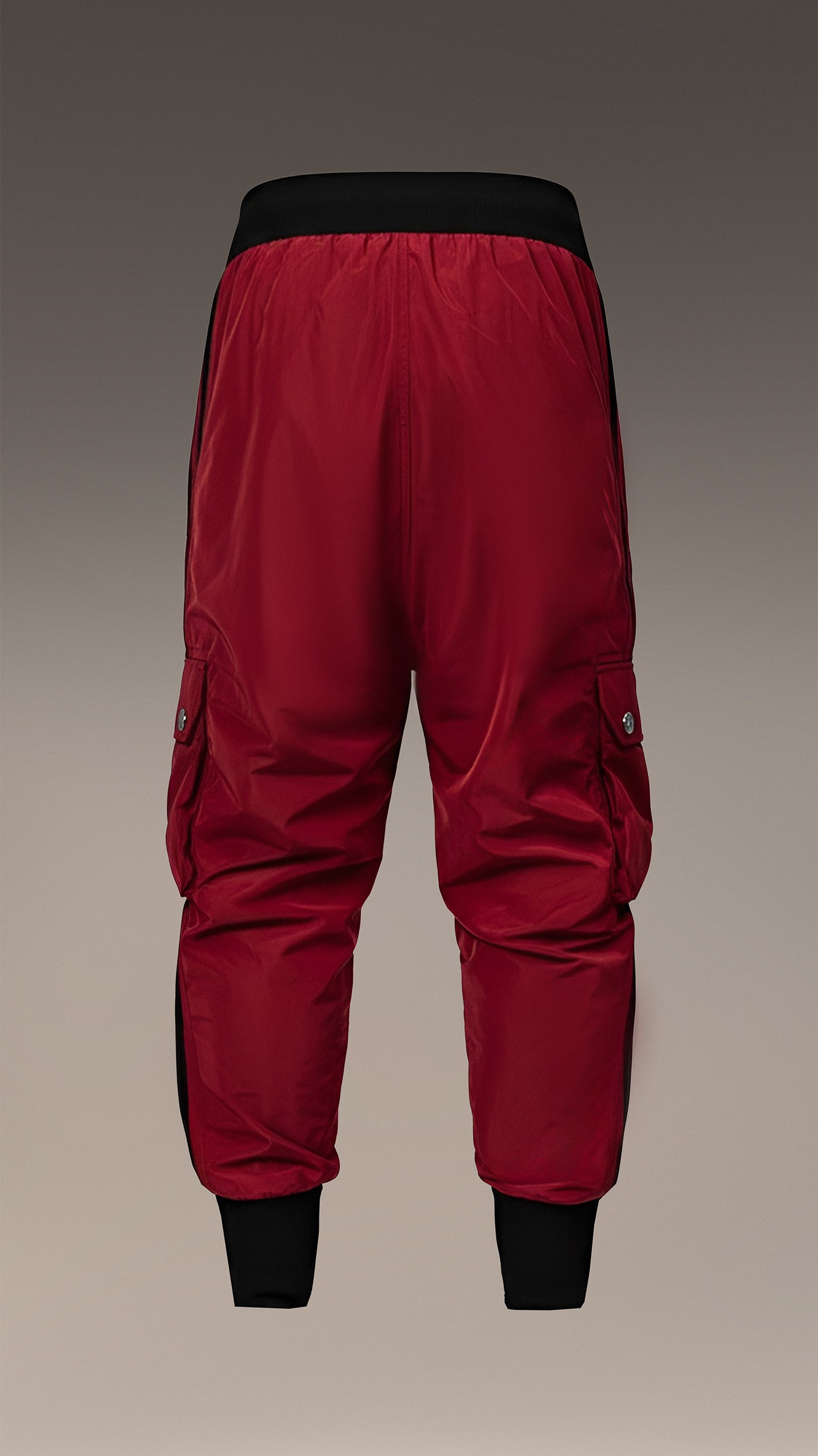 Spodnie cargo w paski - P14808