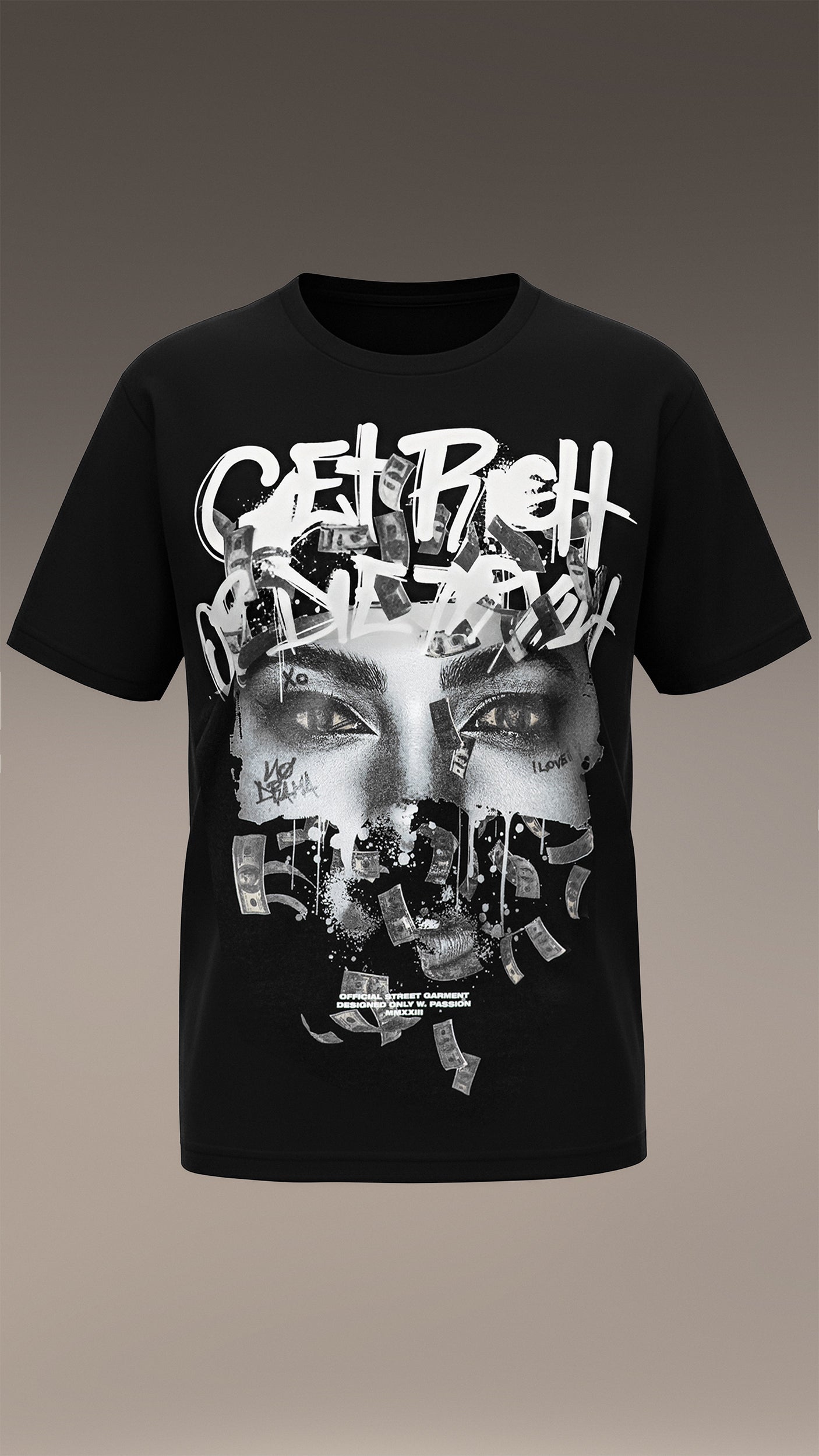 Koszulka Get Rich - T24757