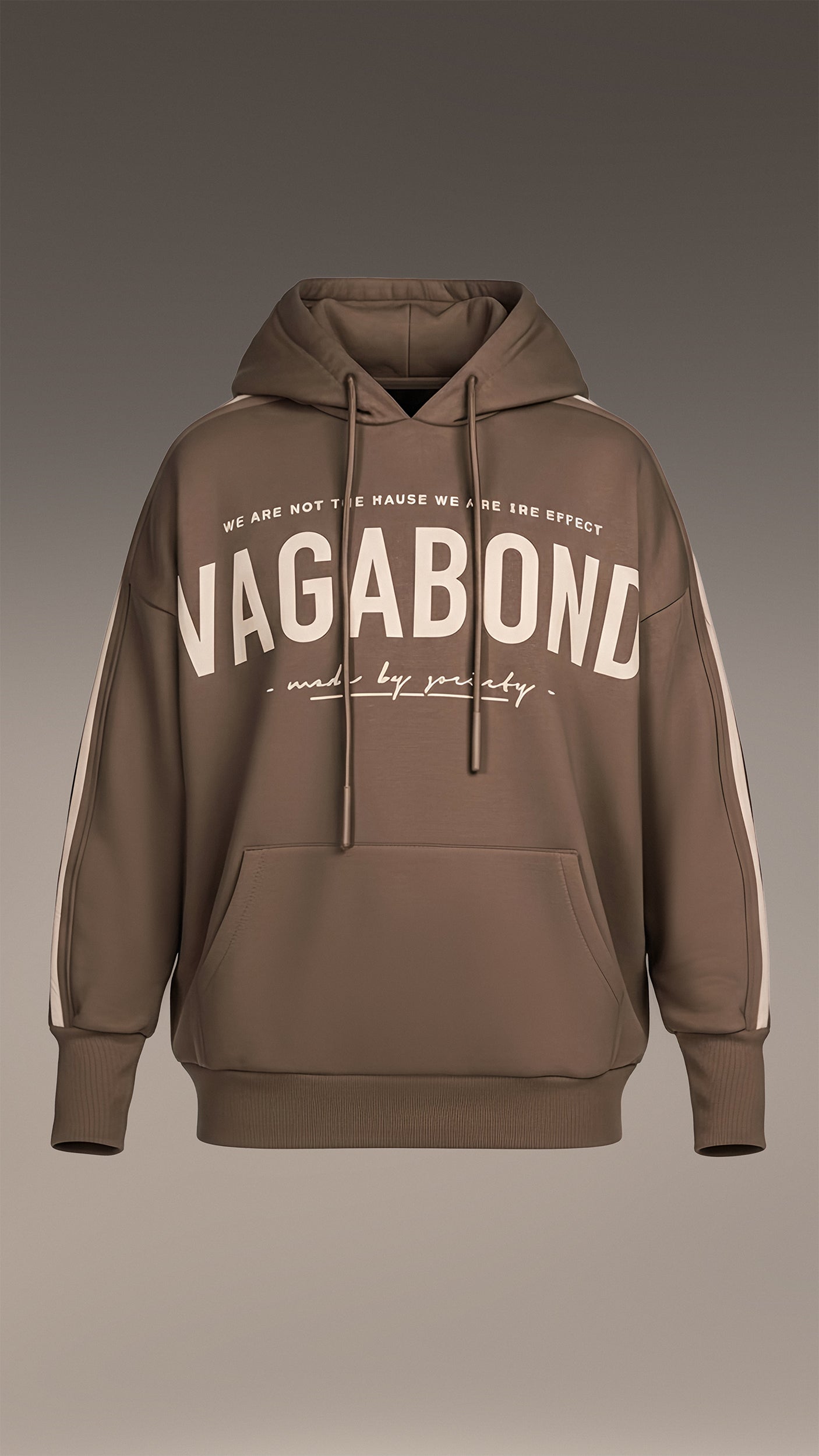 Bluza z kapturem Vagabond w paski - H13085