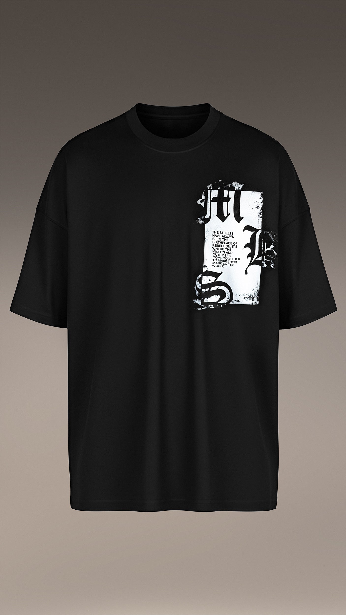 Tricou "DON'T LOOK BACK" - T15288