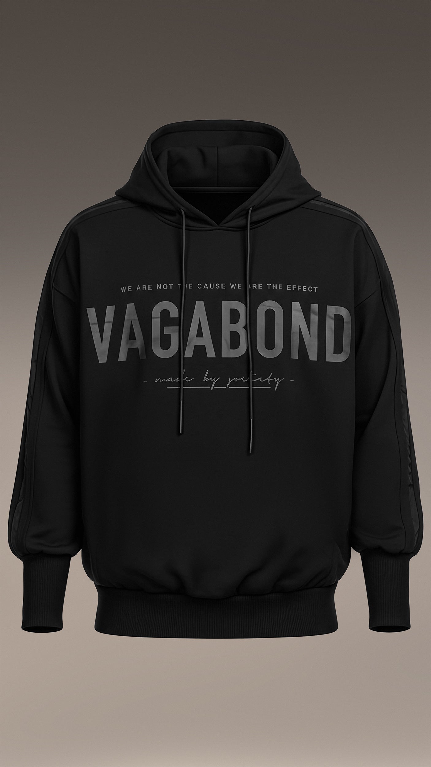 Bluza z kapturem Vagabond w paski - H13141