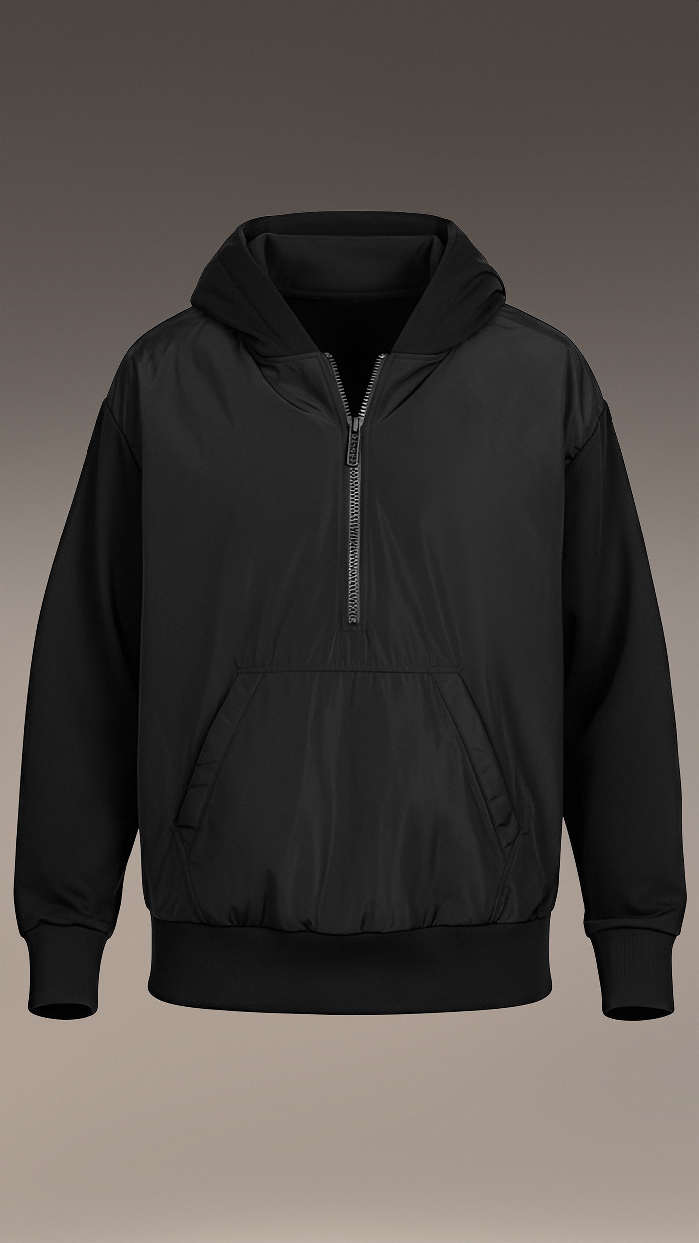 Zapinana na zamek bluza z kapturem firmy Society - H13215