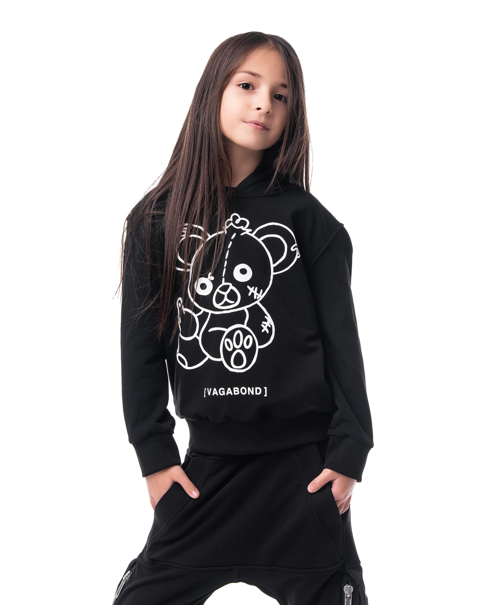 Bluza z kapturem Miś - H32015