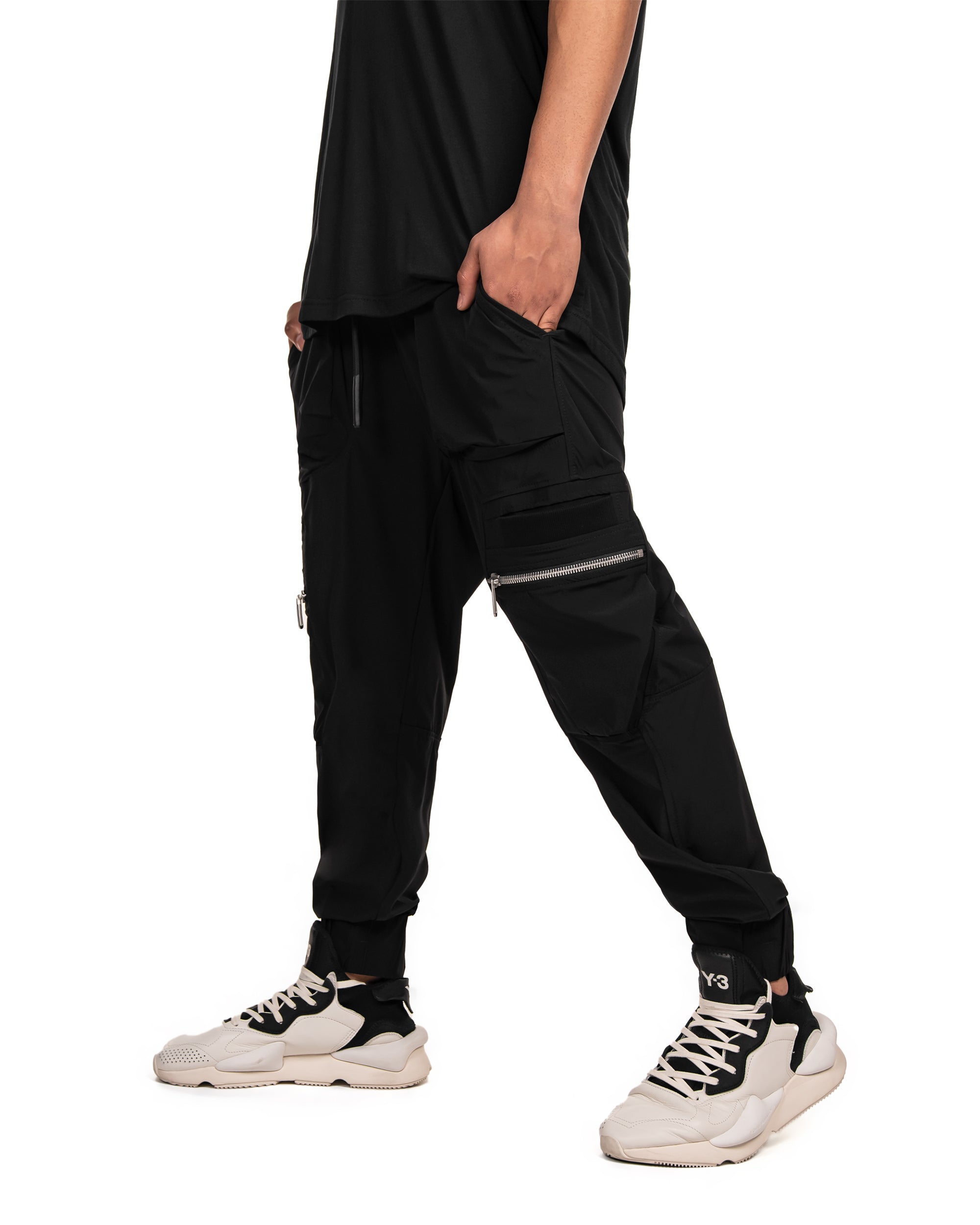 Patch cargo pants - P11788