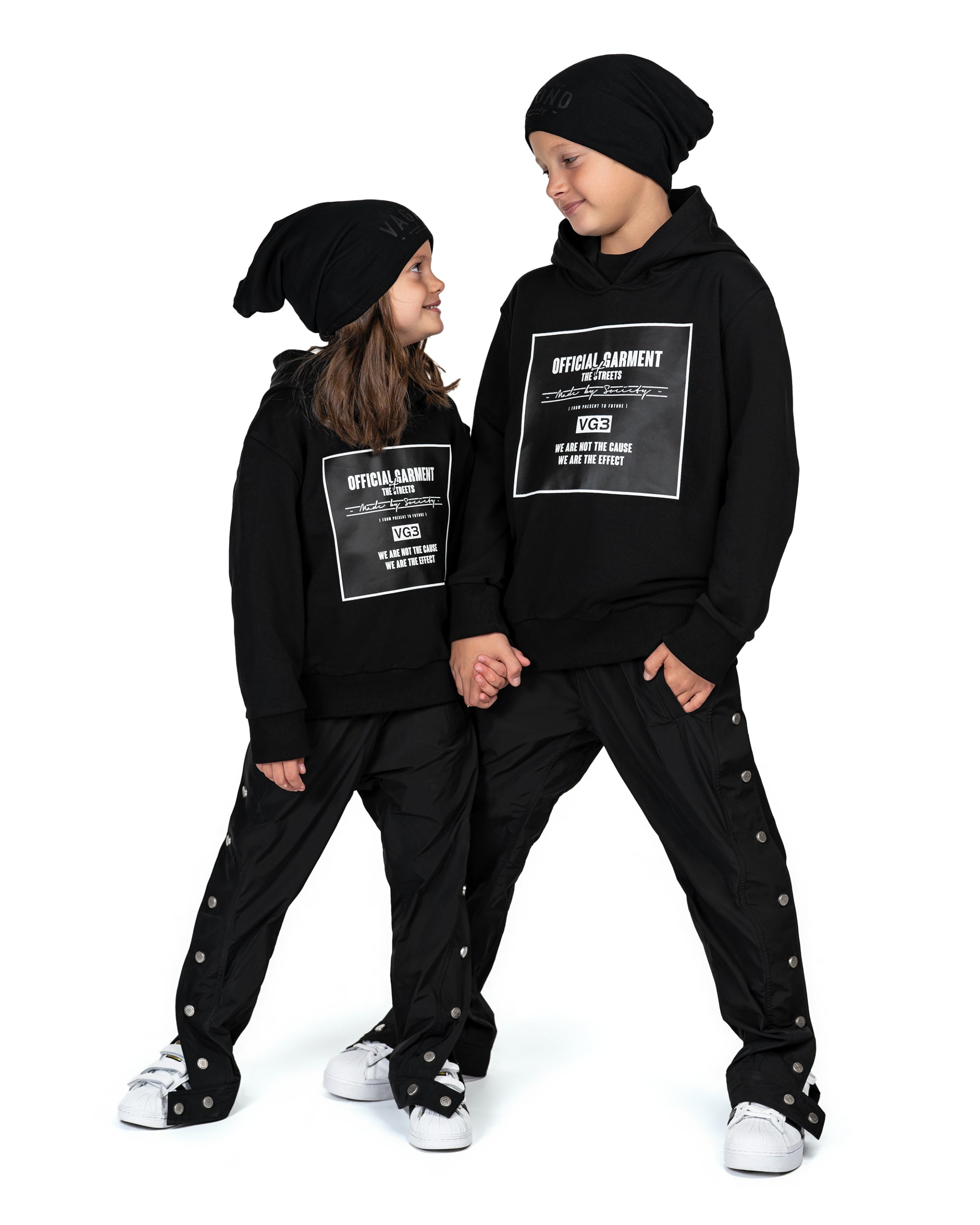 Bluza z kapturem w paski - H33931
