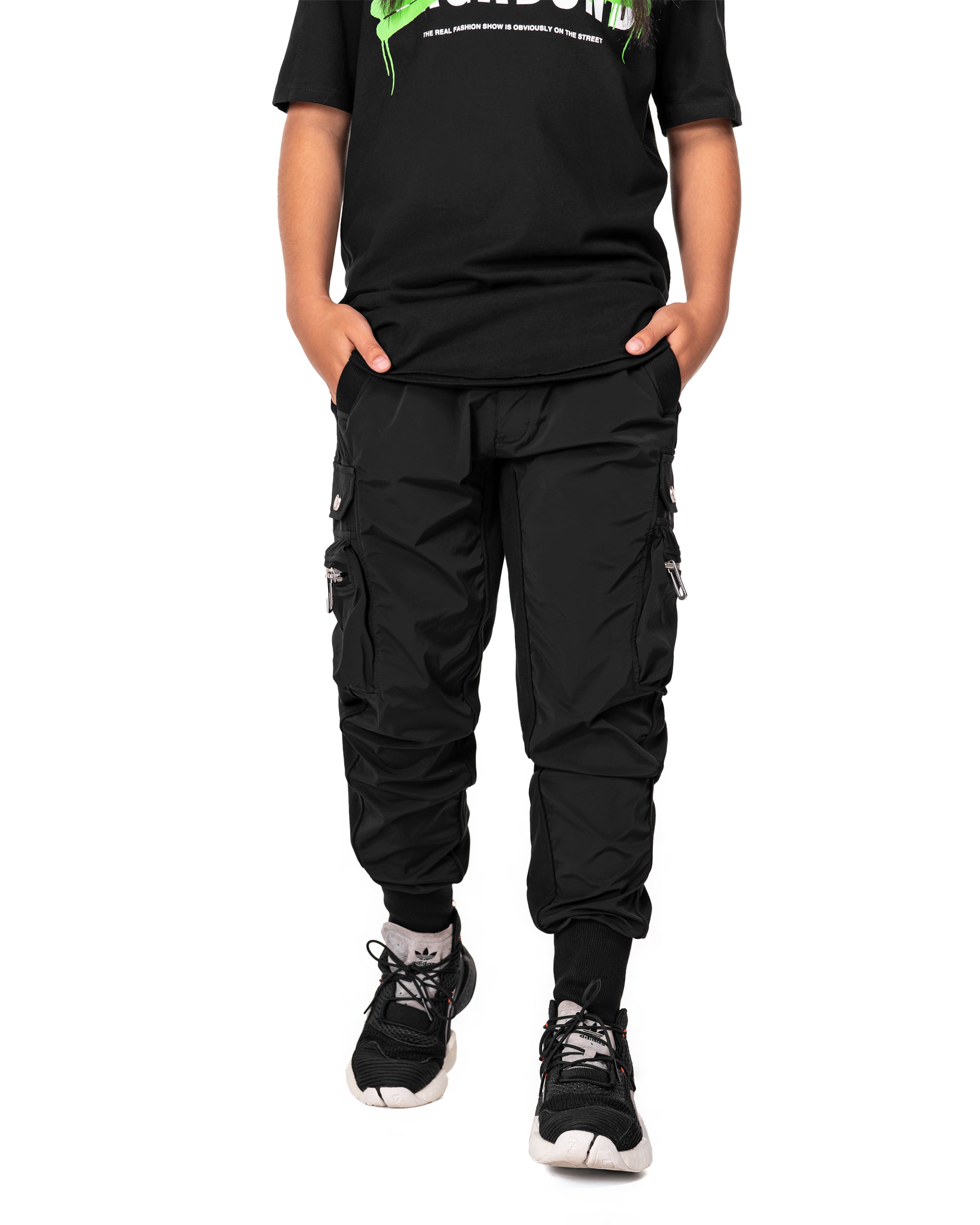 Double cargo pants - P33538