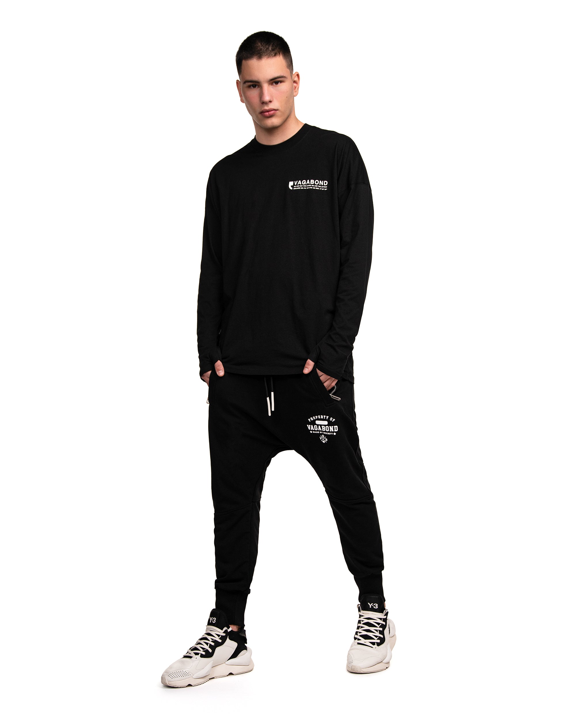 Właściwy jogger zapinany na zamek - P12923