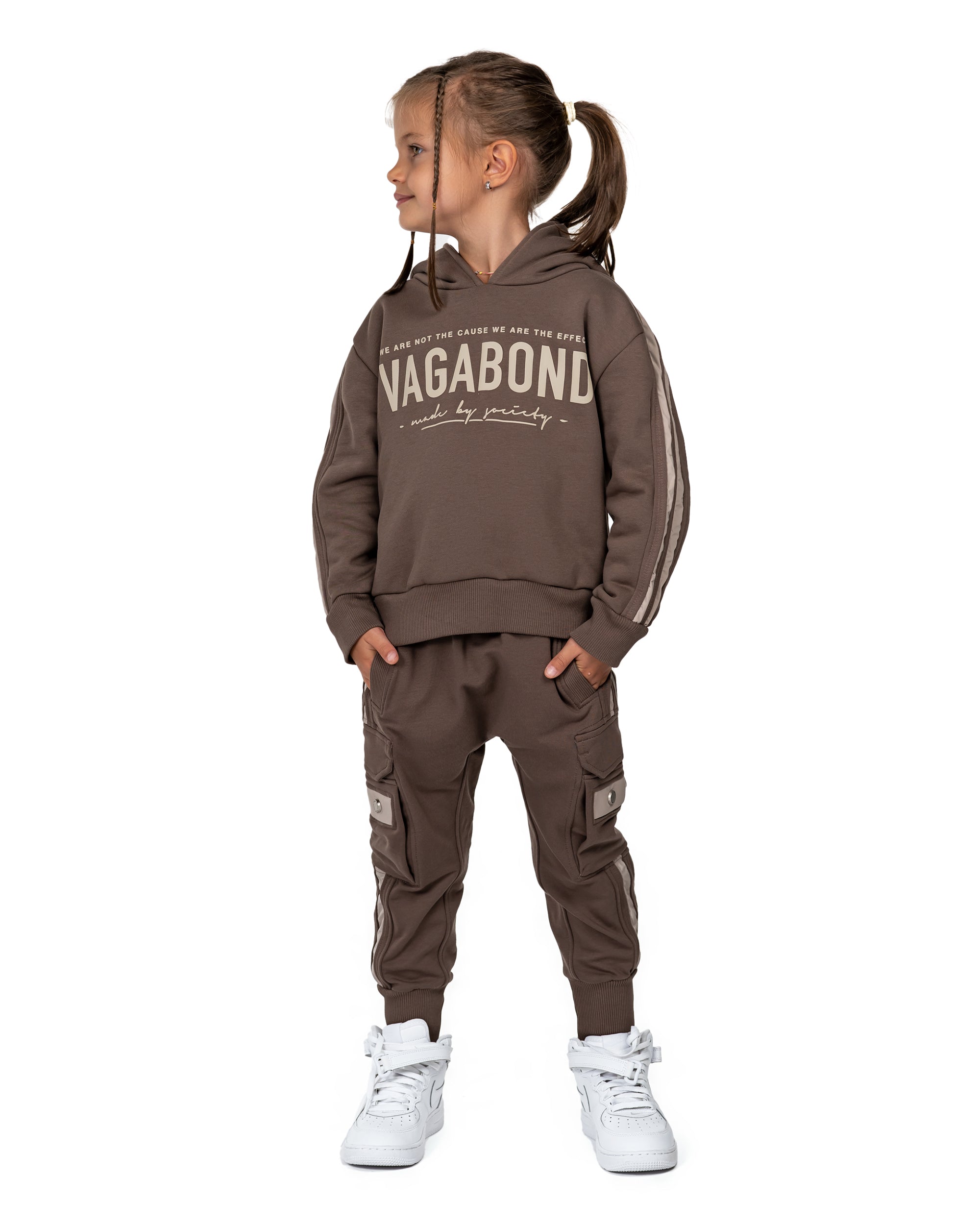 Bluza z kapturem Vagabond w paski - H33096