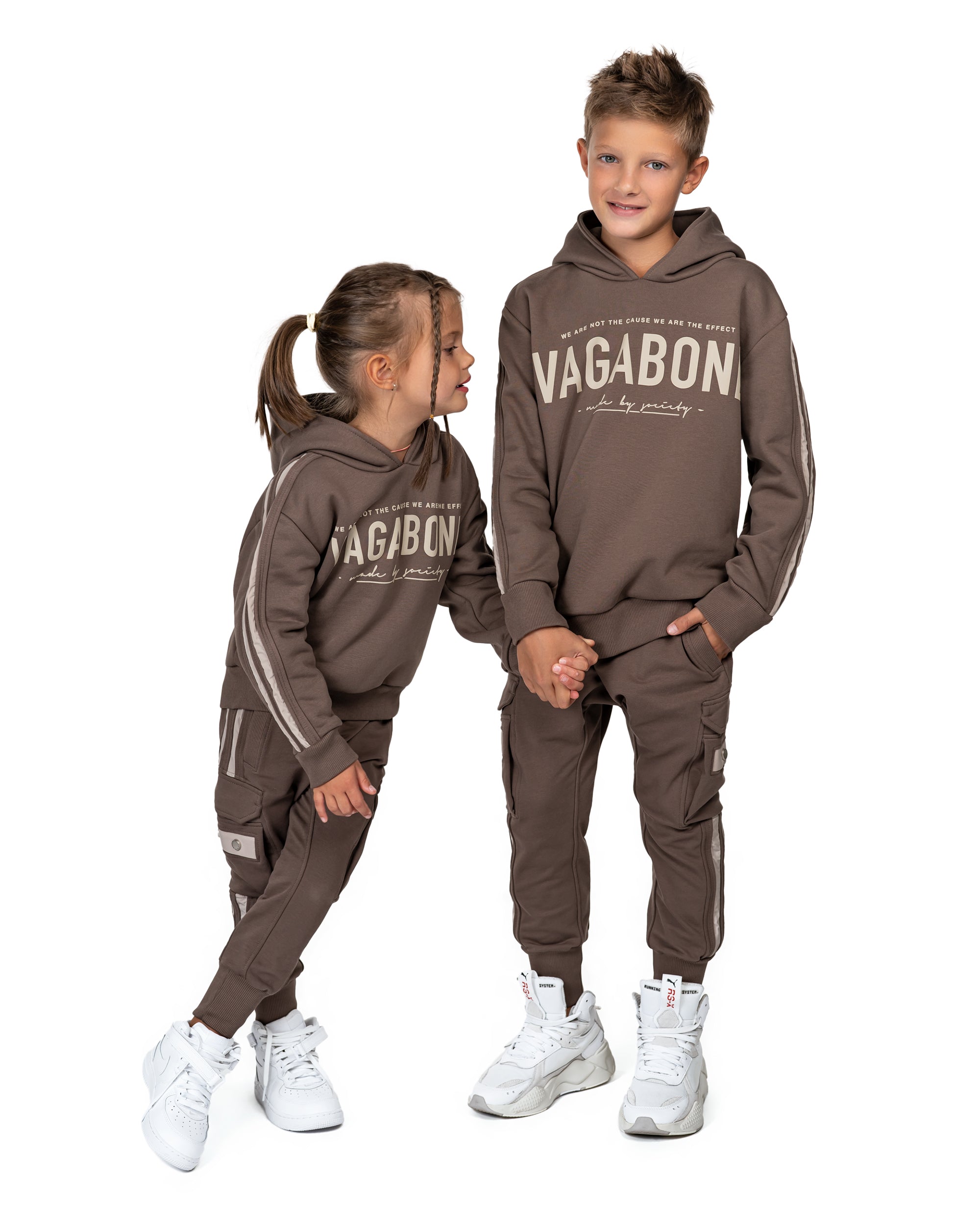 Bluza z kapturem Vagabond w paski - H33096