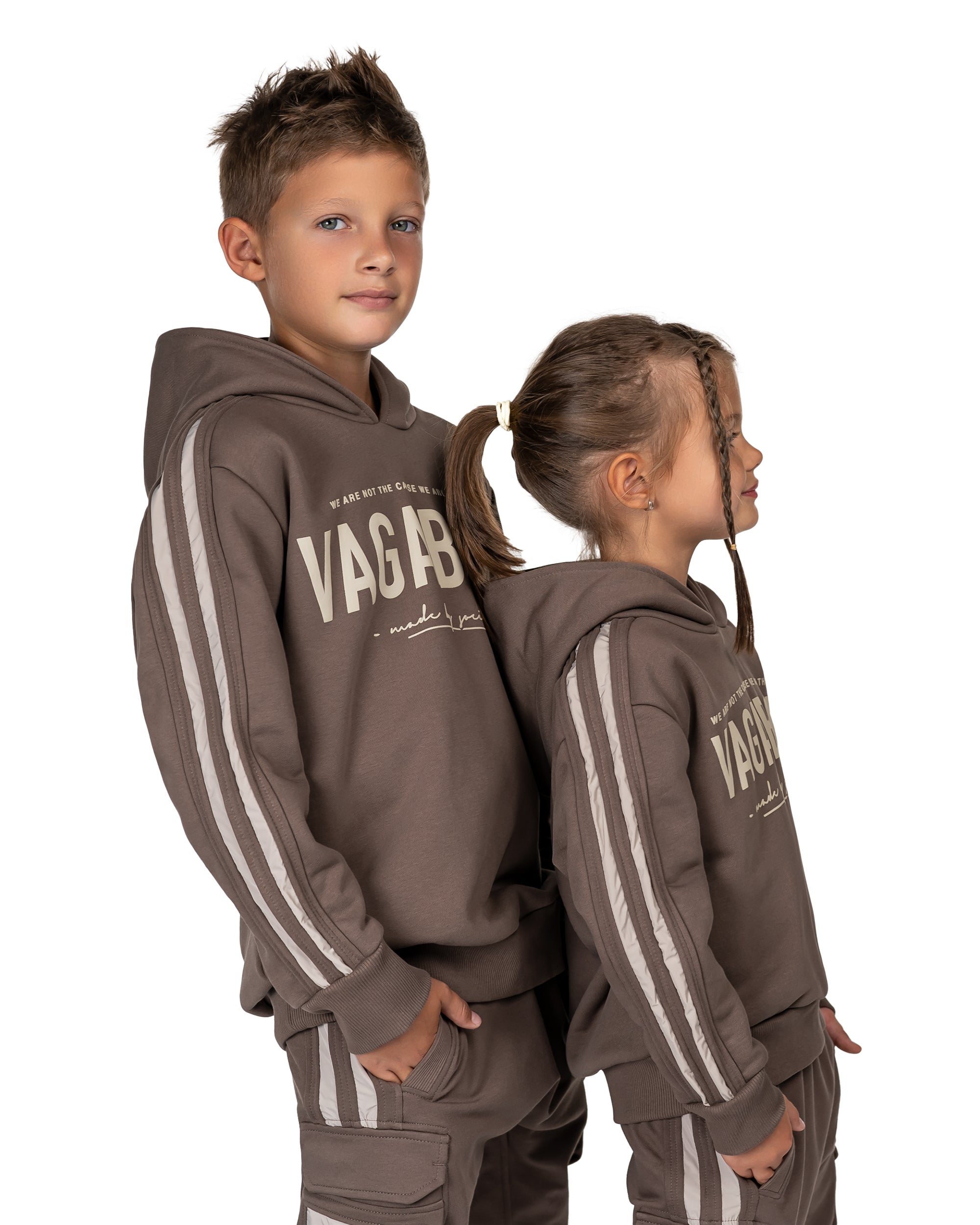 Bluza z kapturem Vagabond w paski - H33096