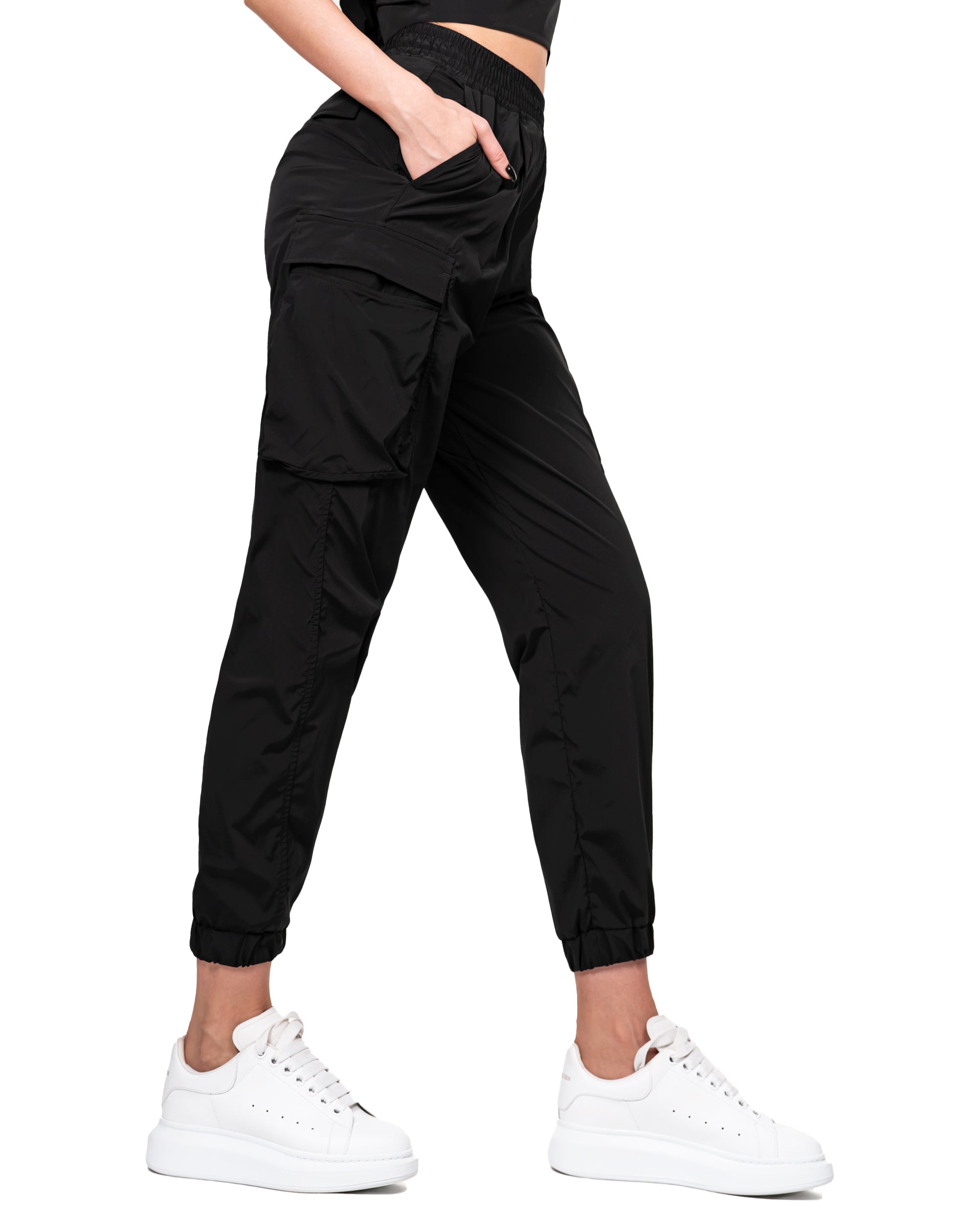 Spodnie dresowe cargo - P23675