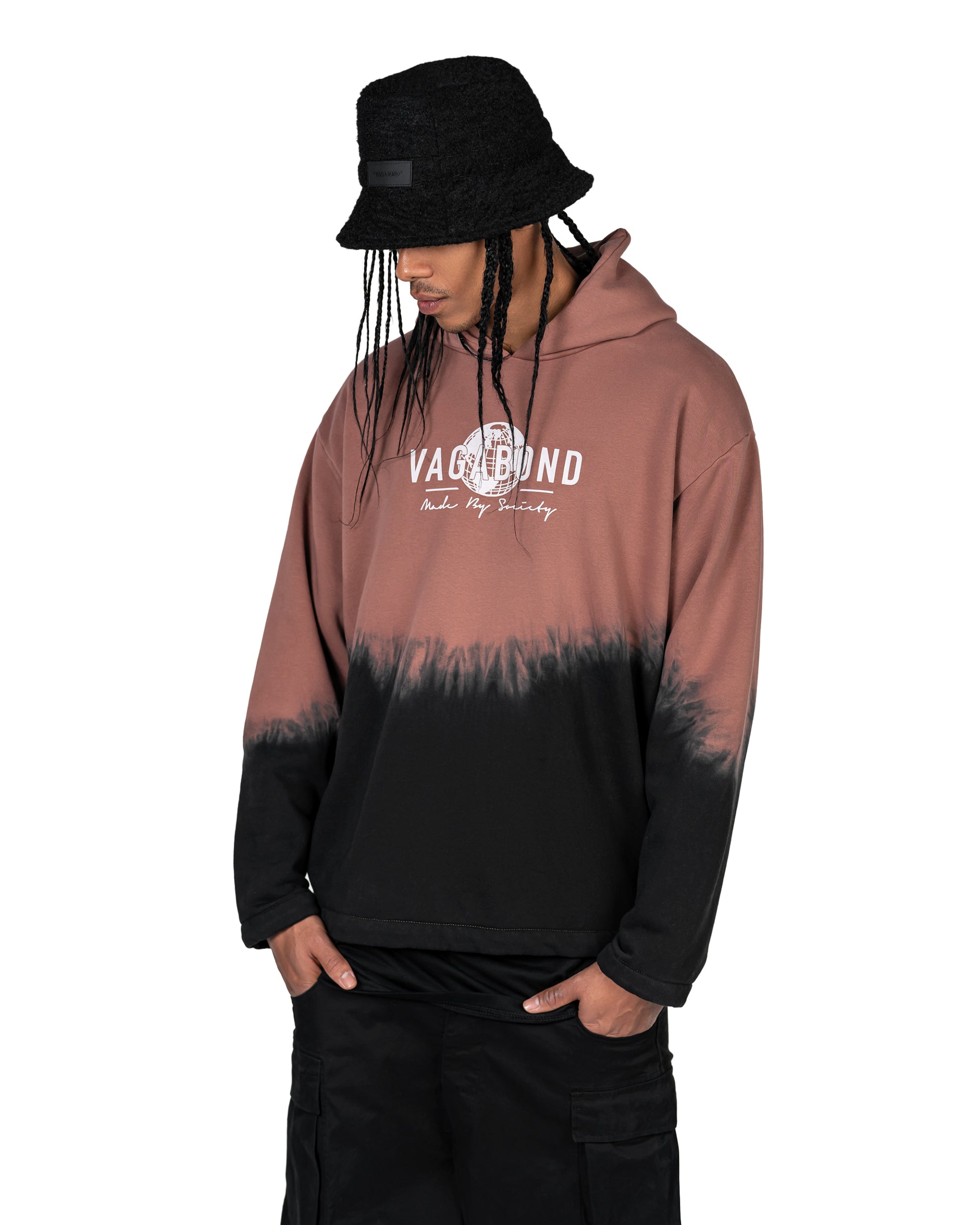 Bluza z kapturem Burnt Made by Society - H12332