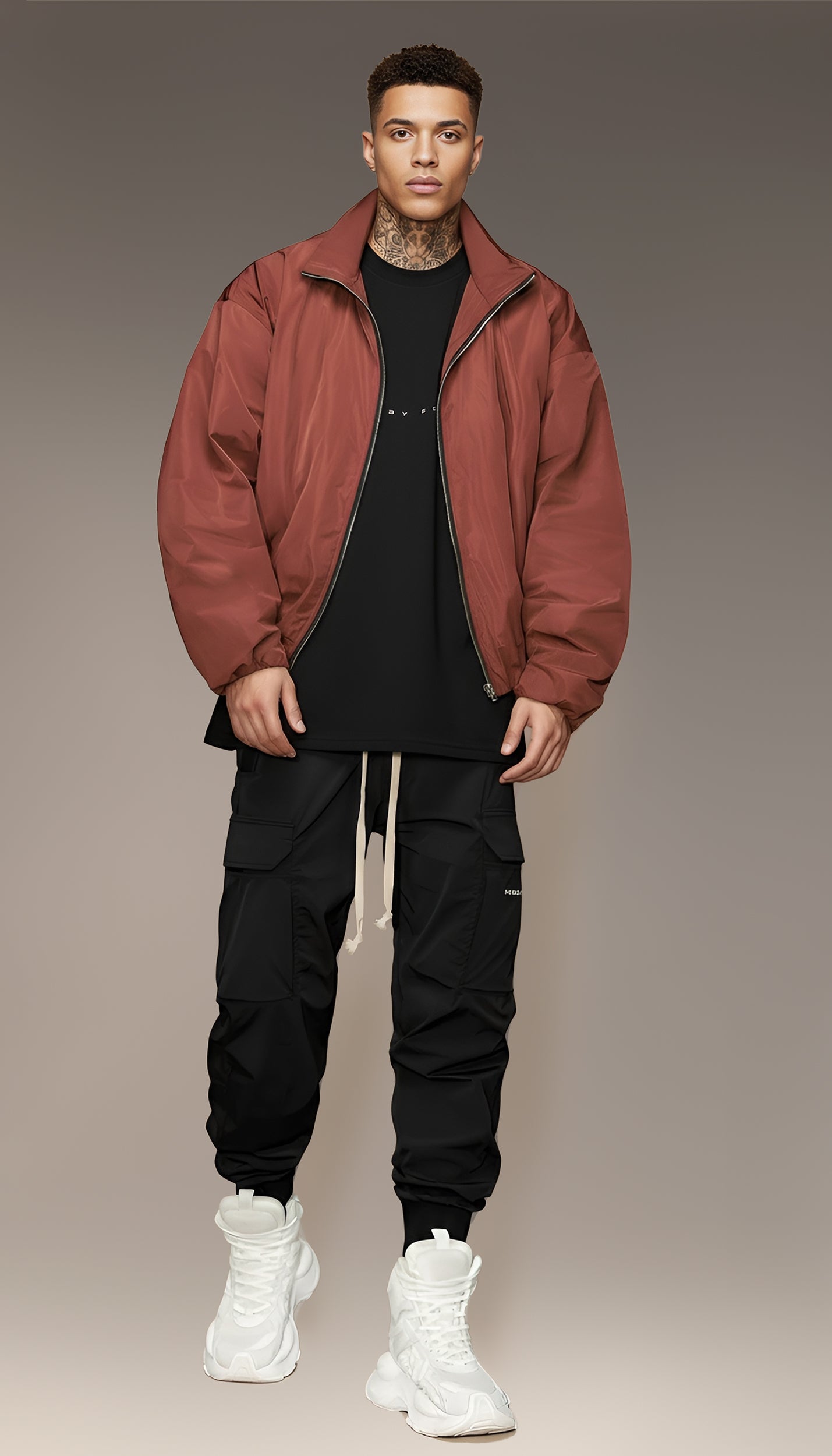 Spodnie cargo - P16708