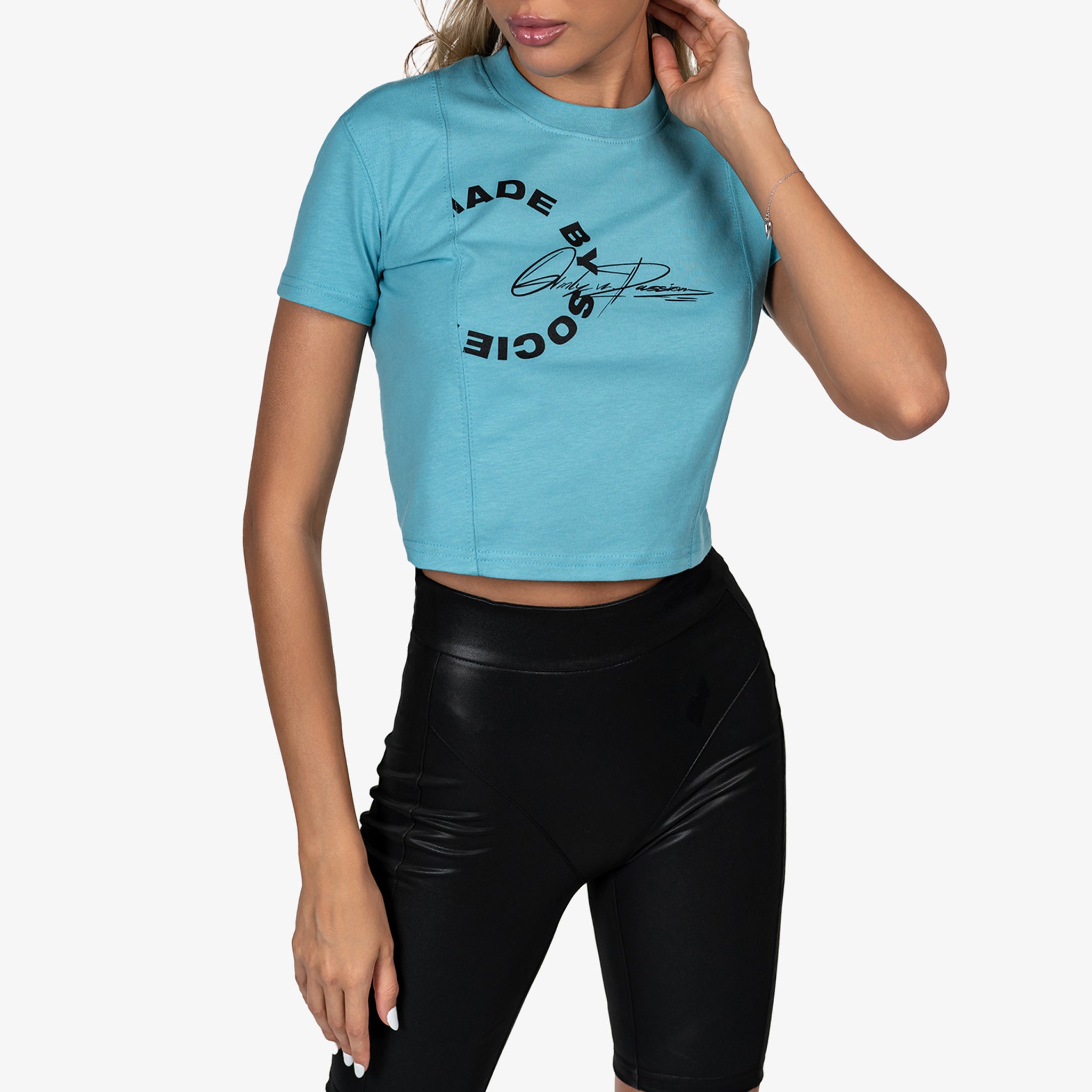 Crop fit t-shirt - T24515