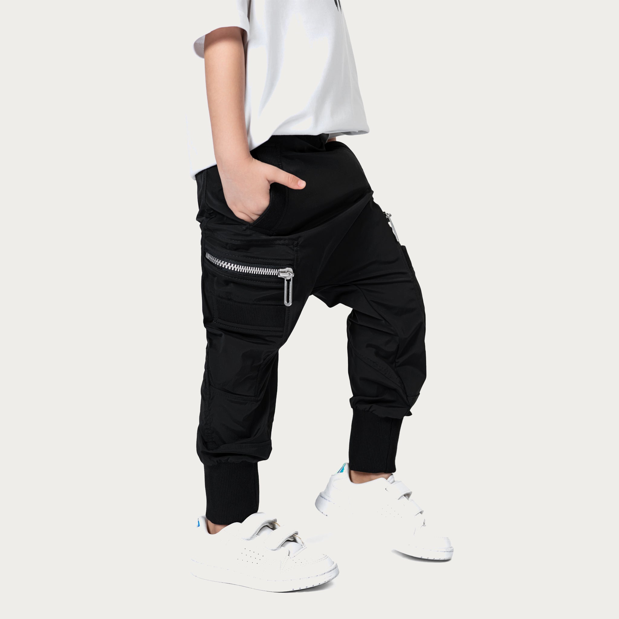 Zip hem cargo pants - P31901