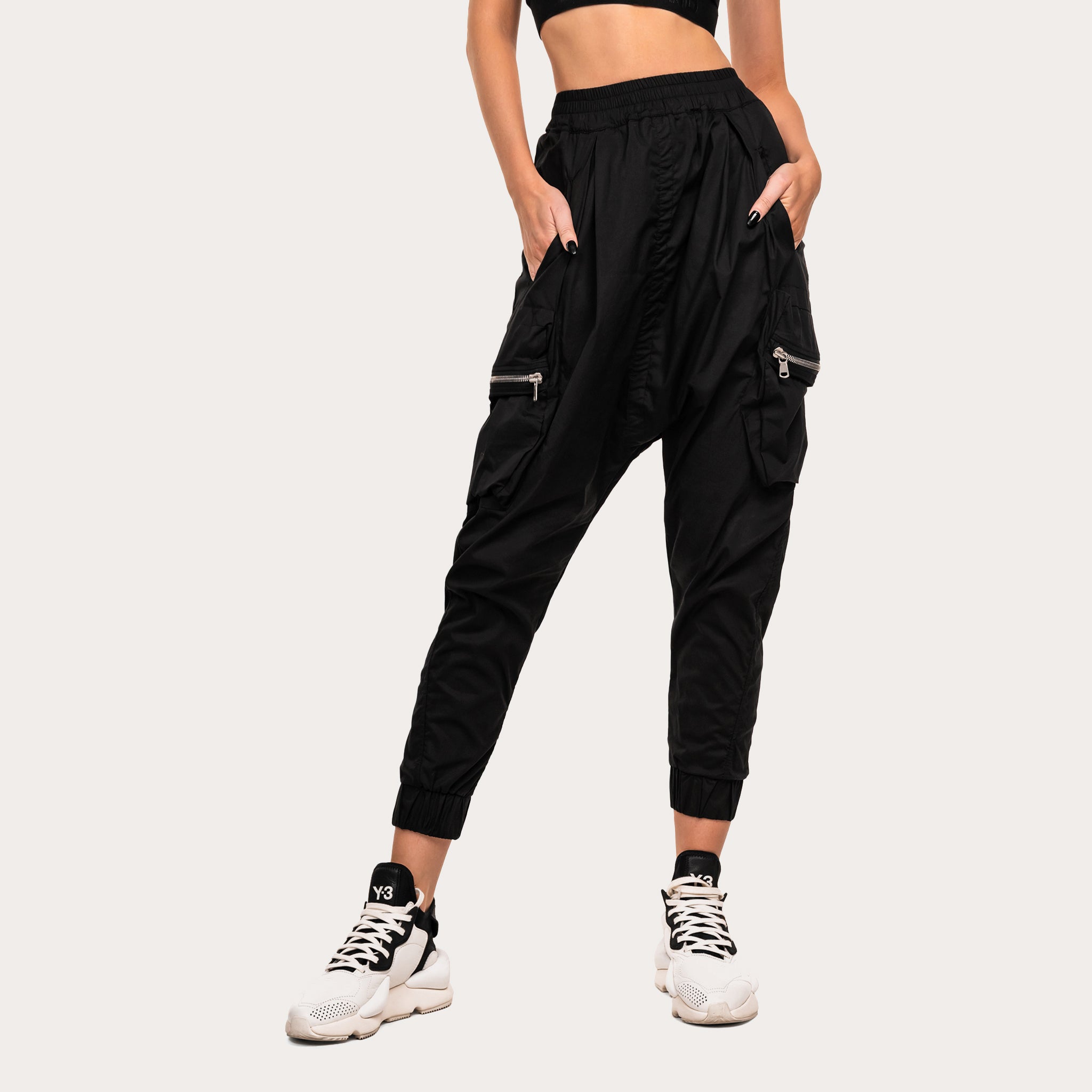 Spodnie jogger typu drop - P21225