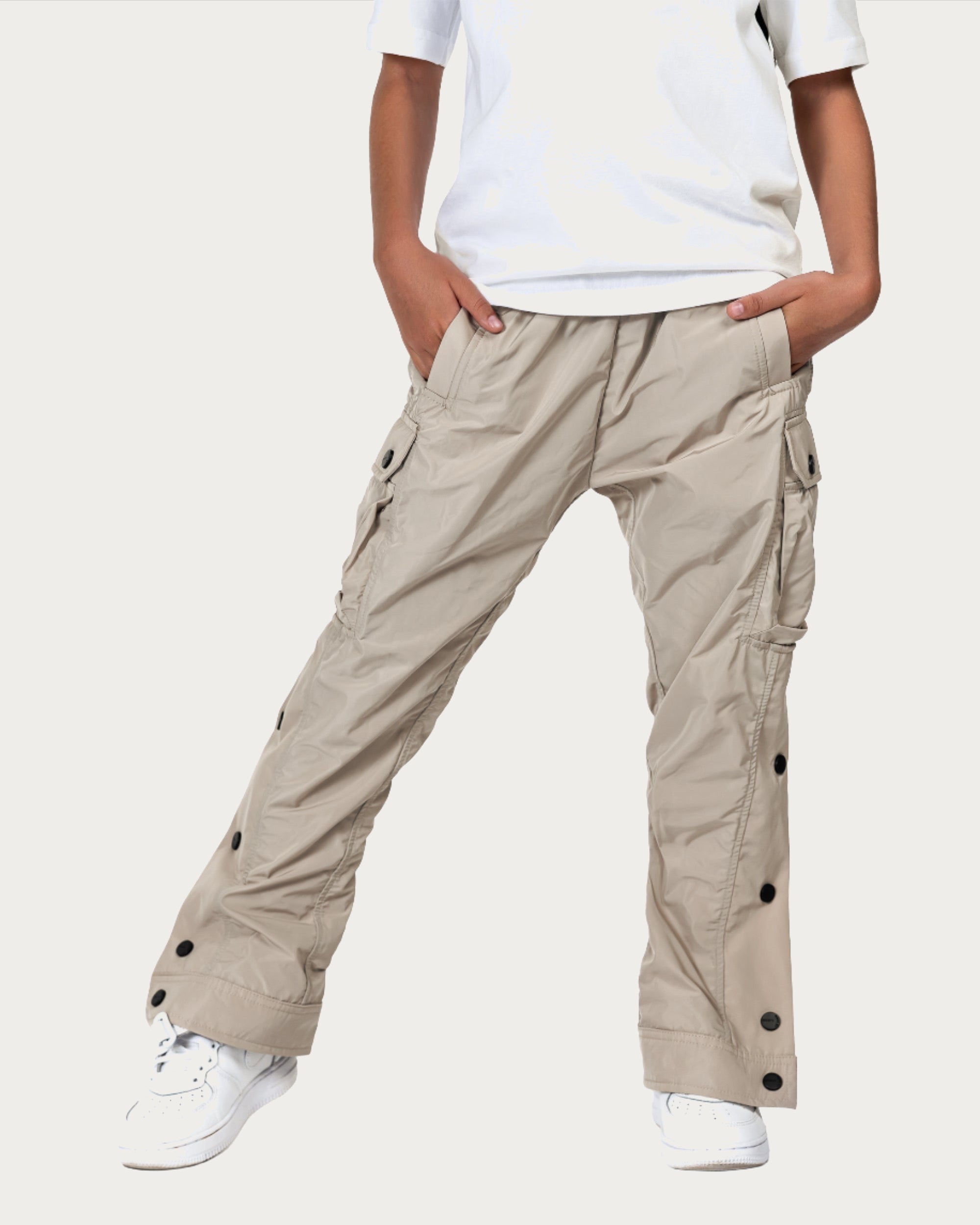 Stud track pants - P34643